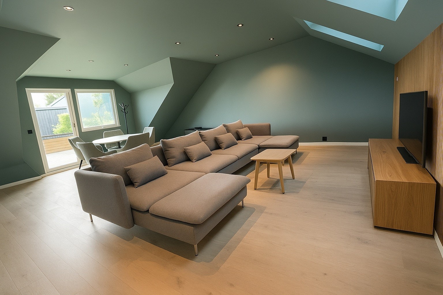 Stue med direkte utgang i 2 .etg Galleribilde