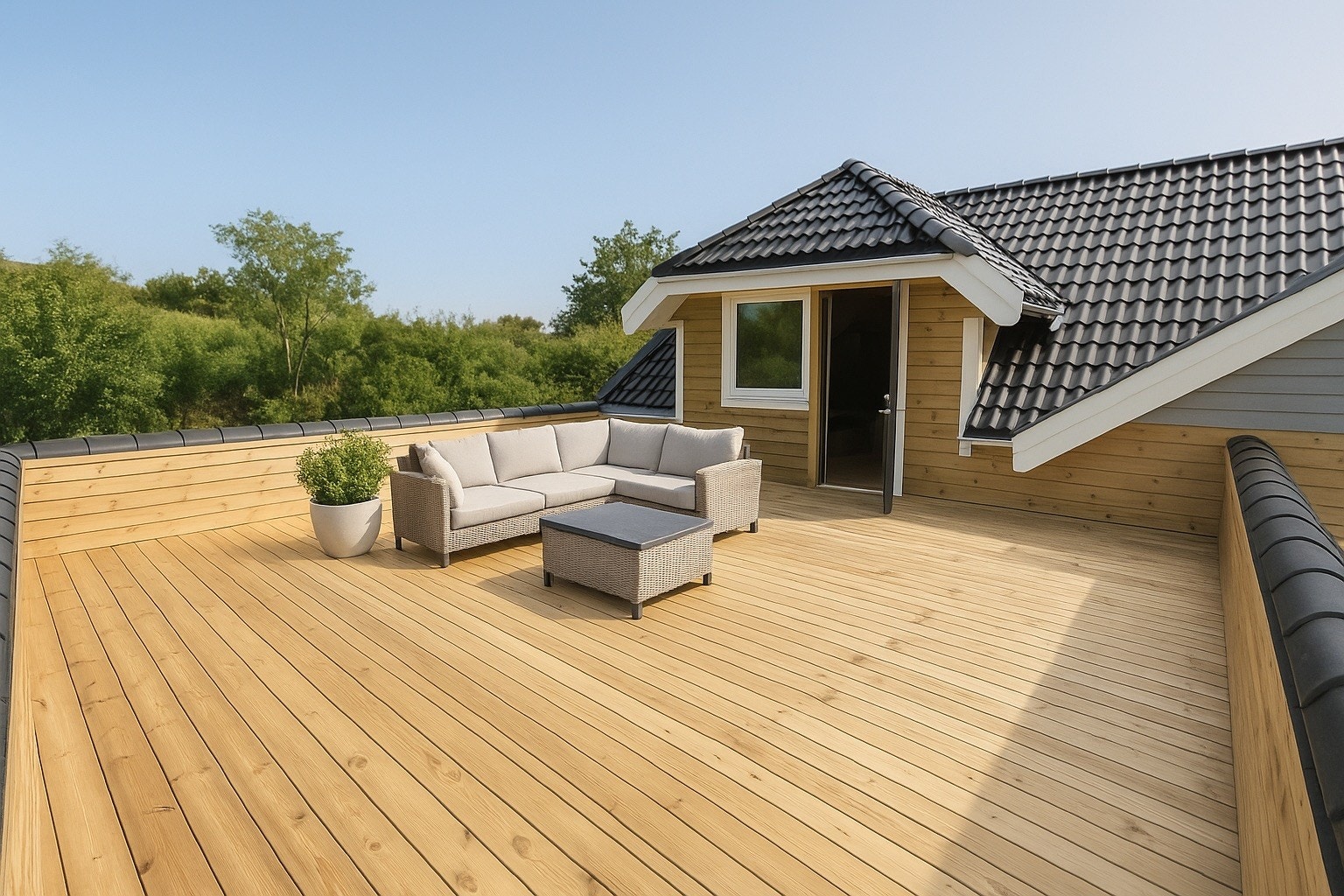 Terrasse Galleribilde