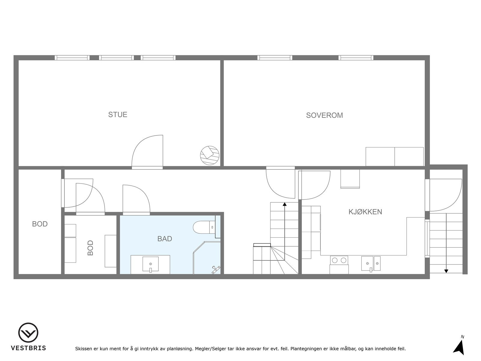 Underetasje Galleribilde