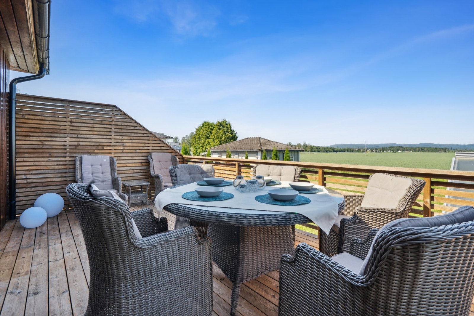 Her kan du kose deg med familien eller invitere gjester over på hyggelig selskap. Galleribilde