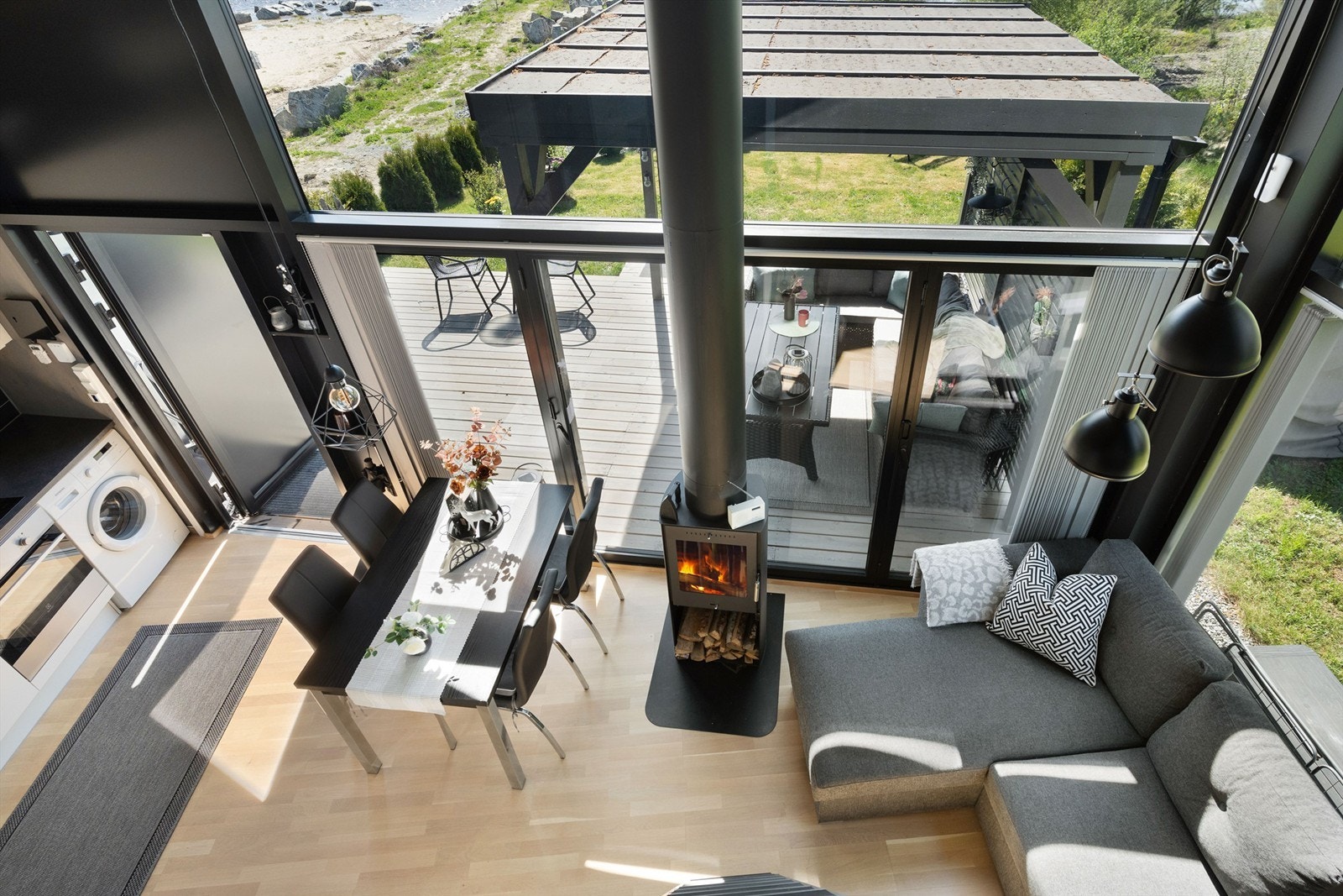 Oversiktsbilde fra hems. Galleribilde