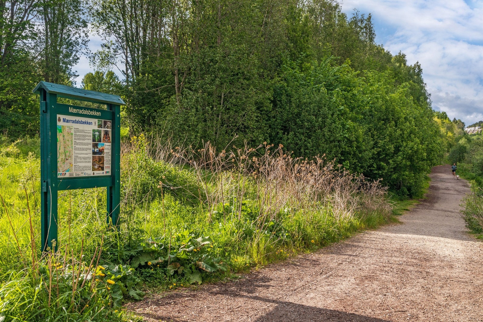 Kort vei til Merradalen, til Bogstad og til Nordmarka. Flotte rekreasjonsområder for hele familien. Galleribilde