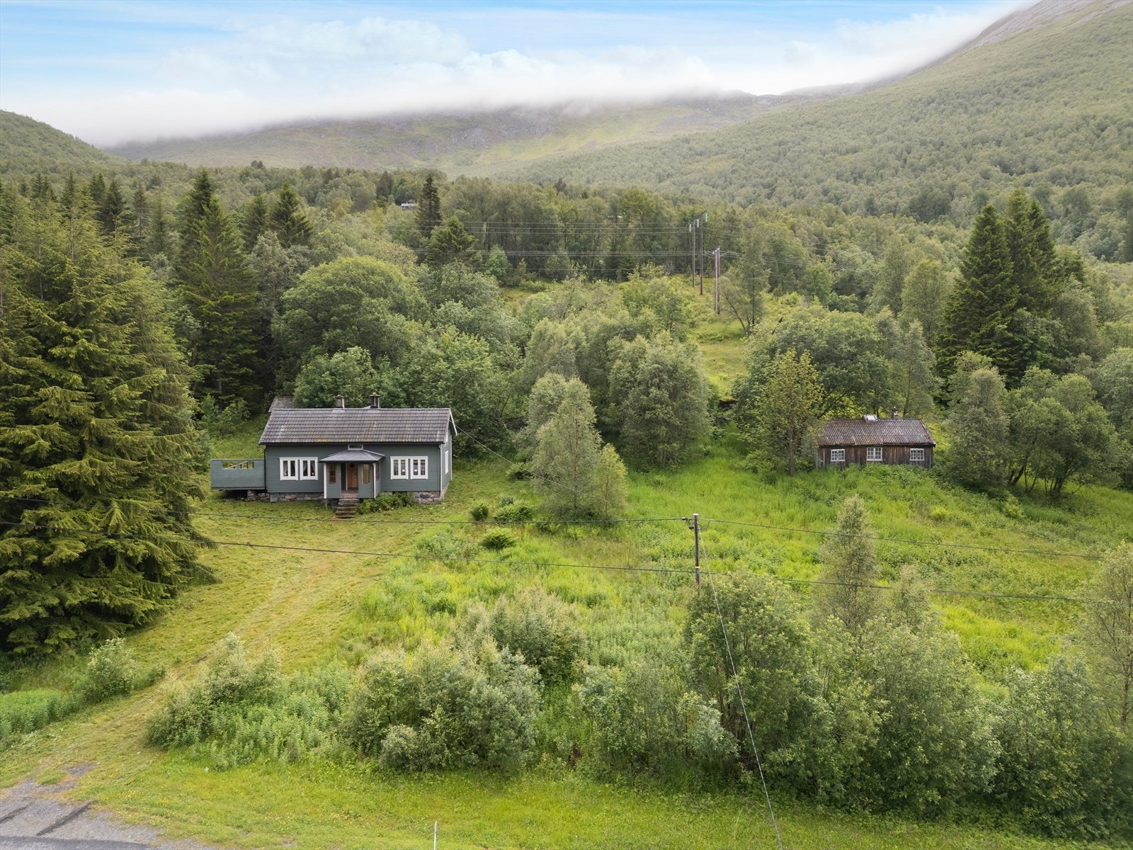 Dronefoto Galleribilde