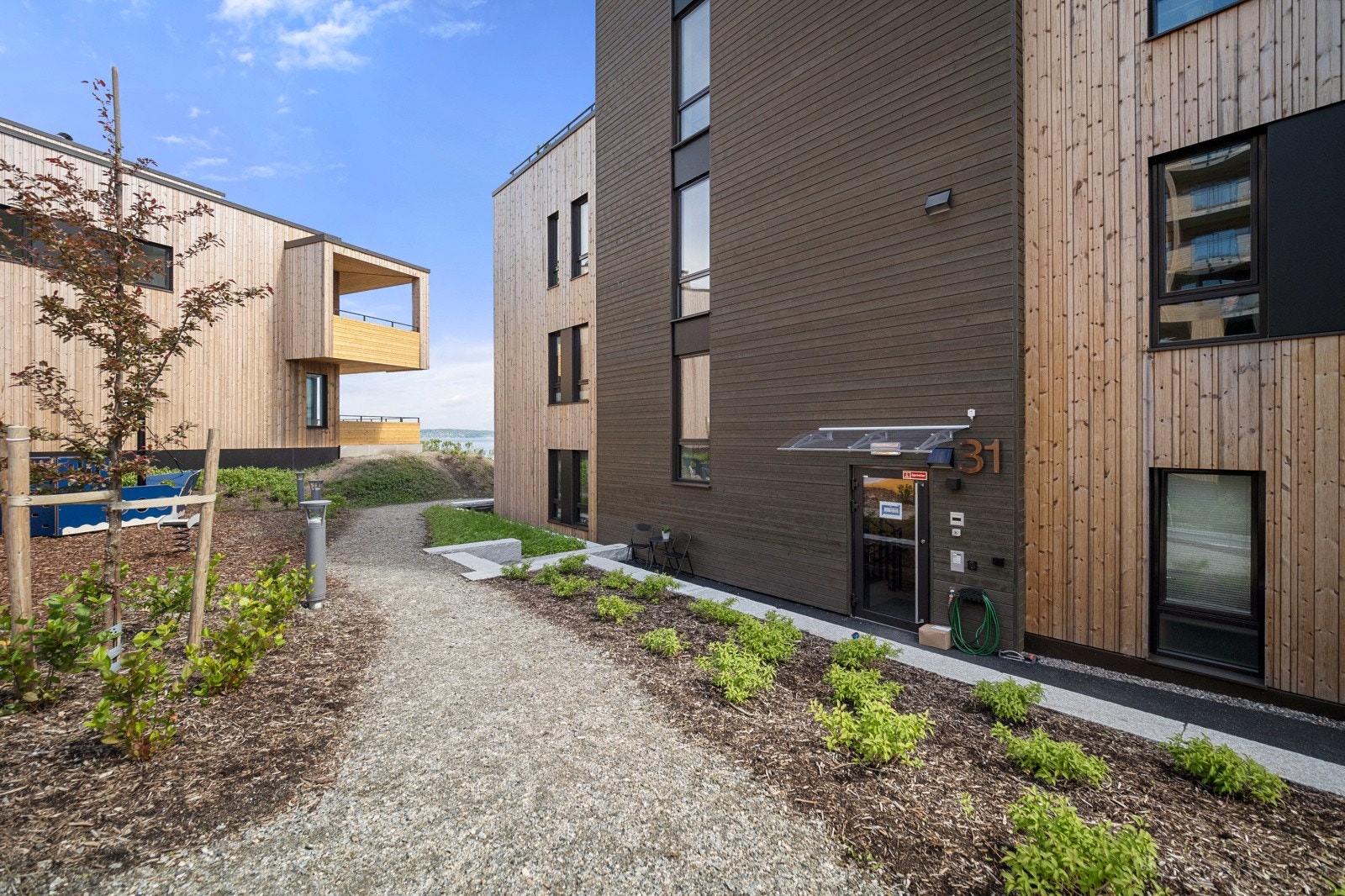 Hyggelig inngangsparti Galleribilde