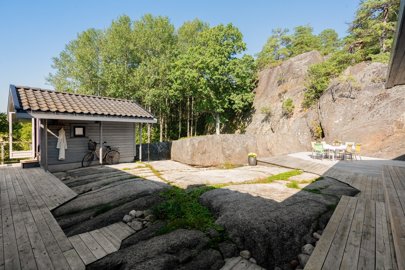 Oversikt over atriumet sett mot nordvest Galleribilde