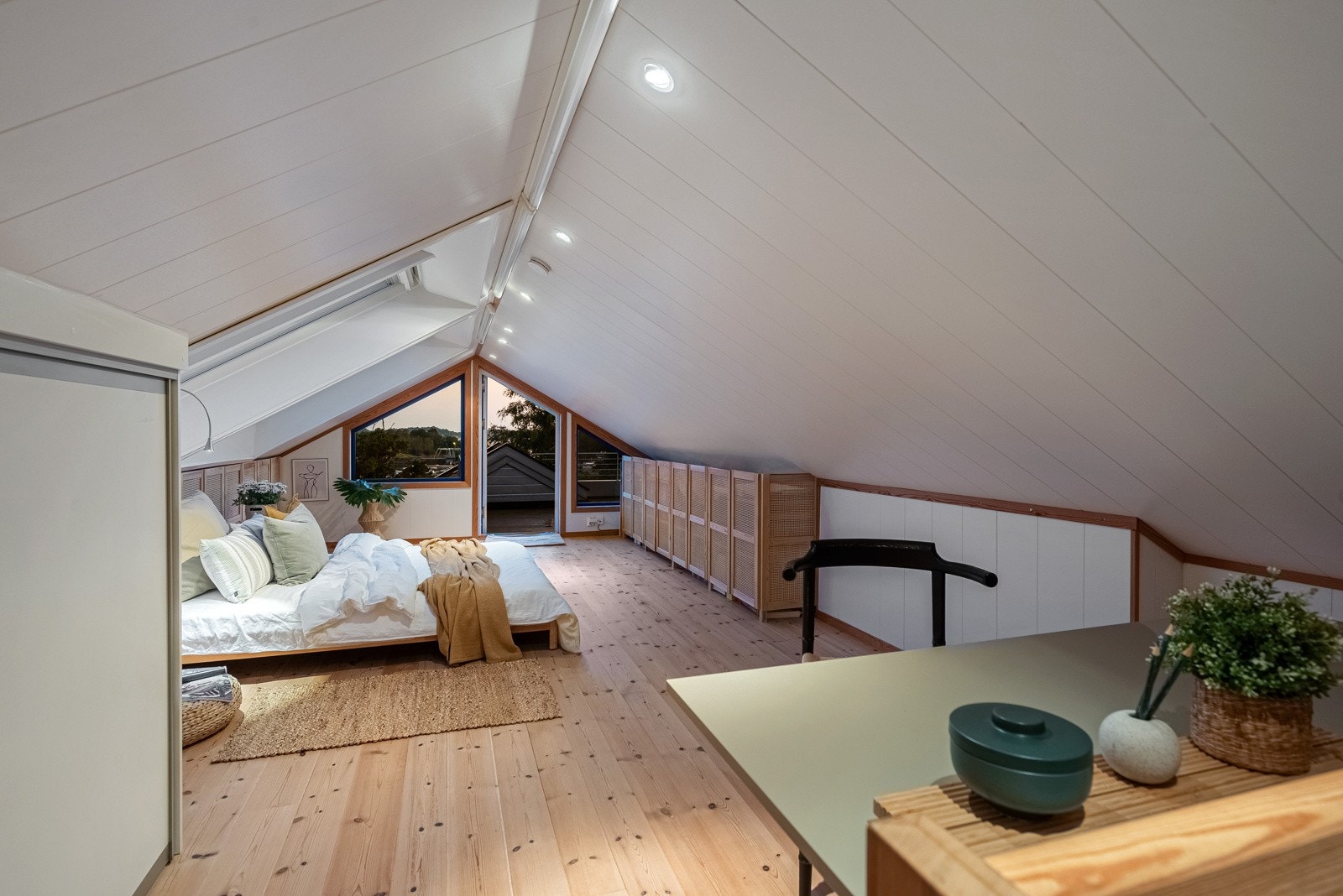 Fra hemsen er det utgang til takterrasse Galleribilde