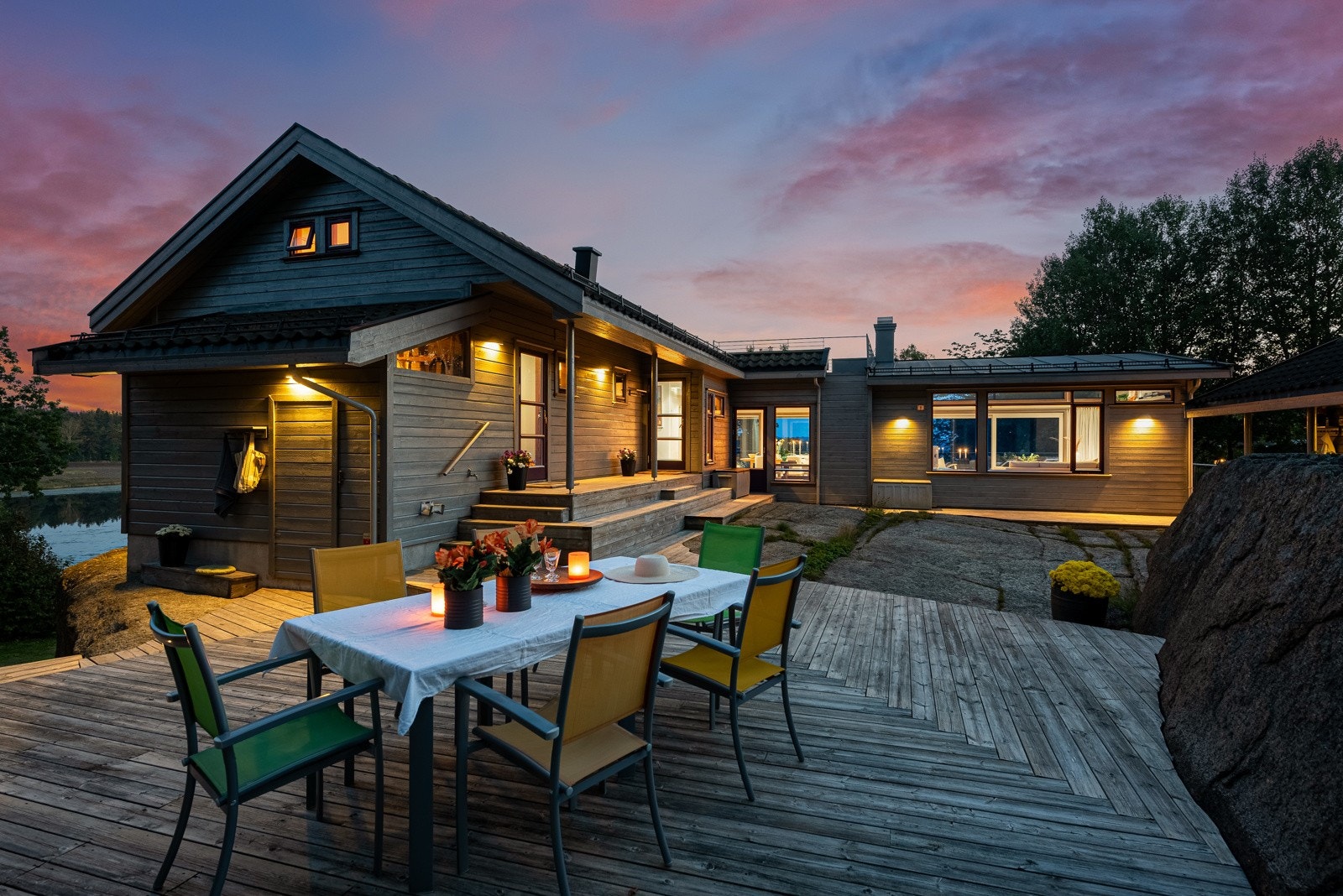 Velkommen inn til et fantastisk landsted Galleribilde