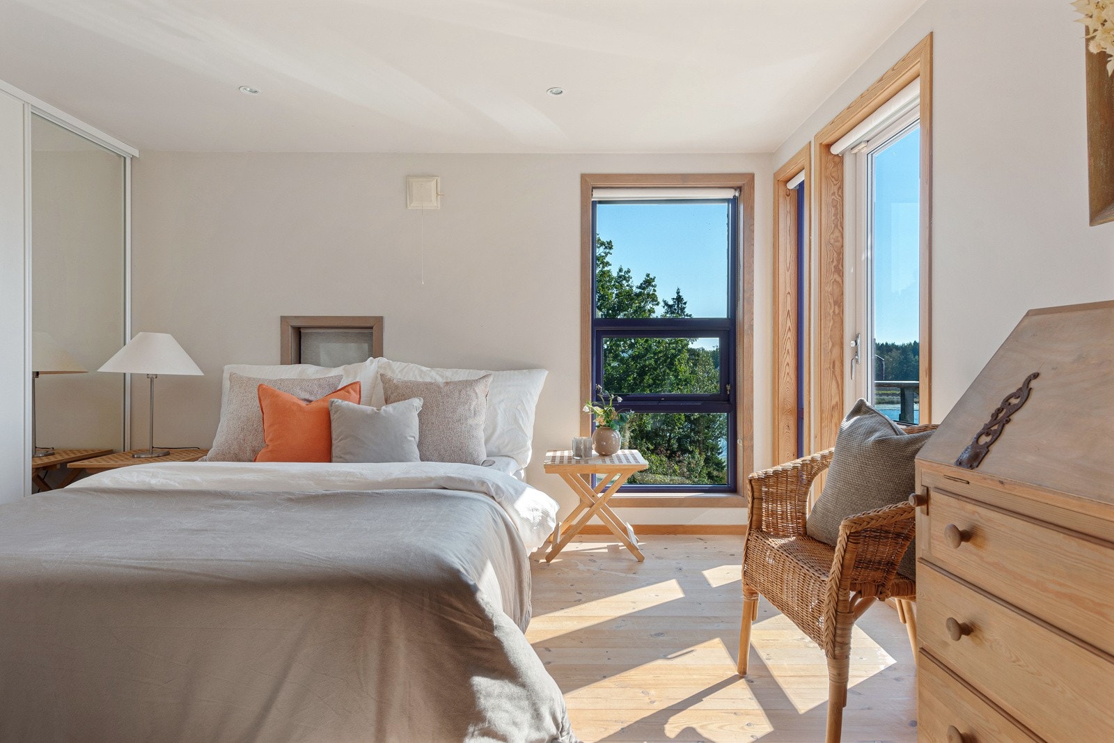 Så her kan du våkne med utsikten over vannet Galleribilde