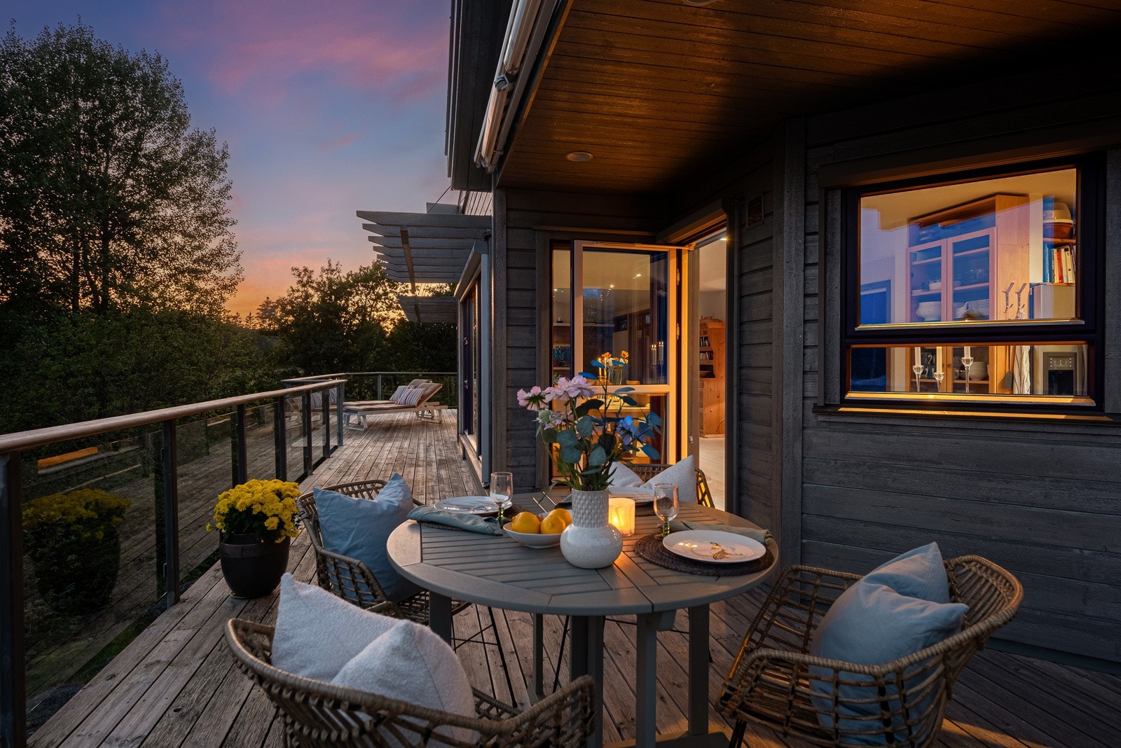 Her kan du sitte helt i fred - uten naboer! Galleribilde