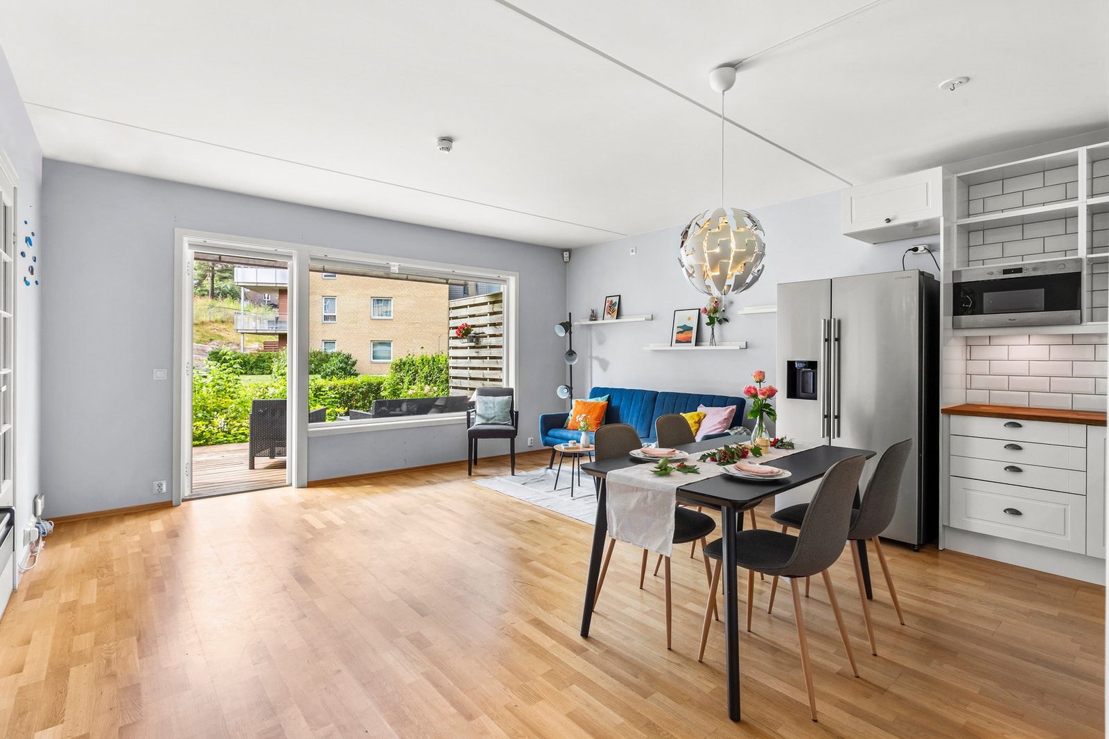 Borettslaget sto ferdig i 2015, og holder dermed en høyere teknisk standard enn naboborettslagene. Galleribilde