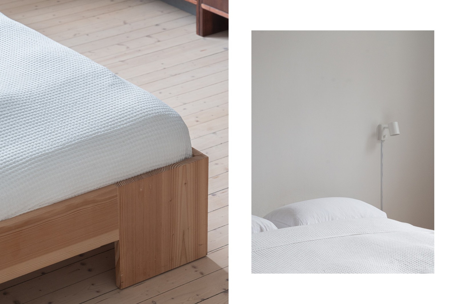 Soverommet har en lys og attraktiv farge som står i stil med resten av leiligheten. Galleribilde