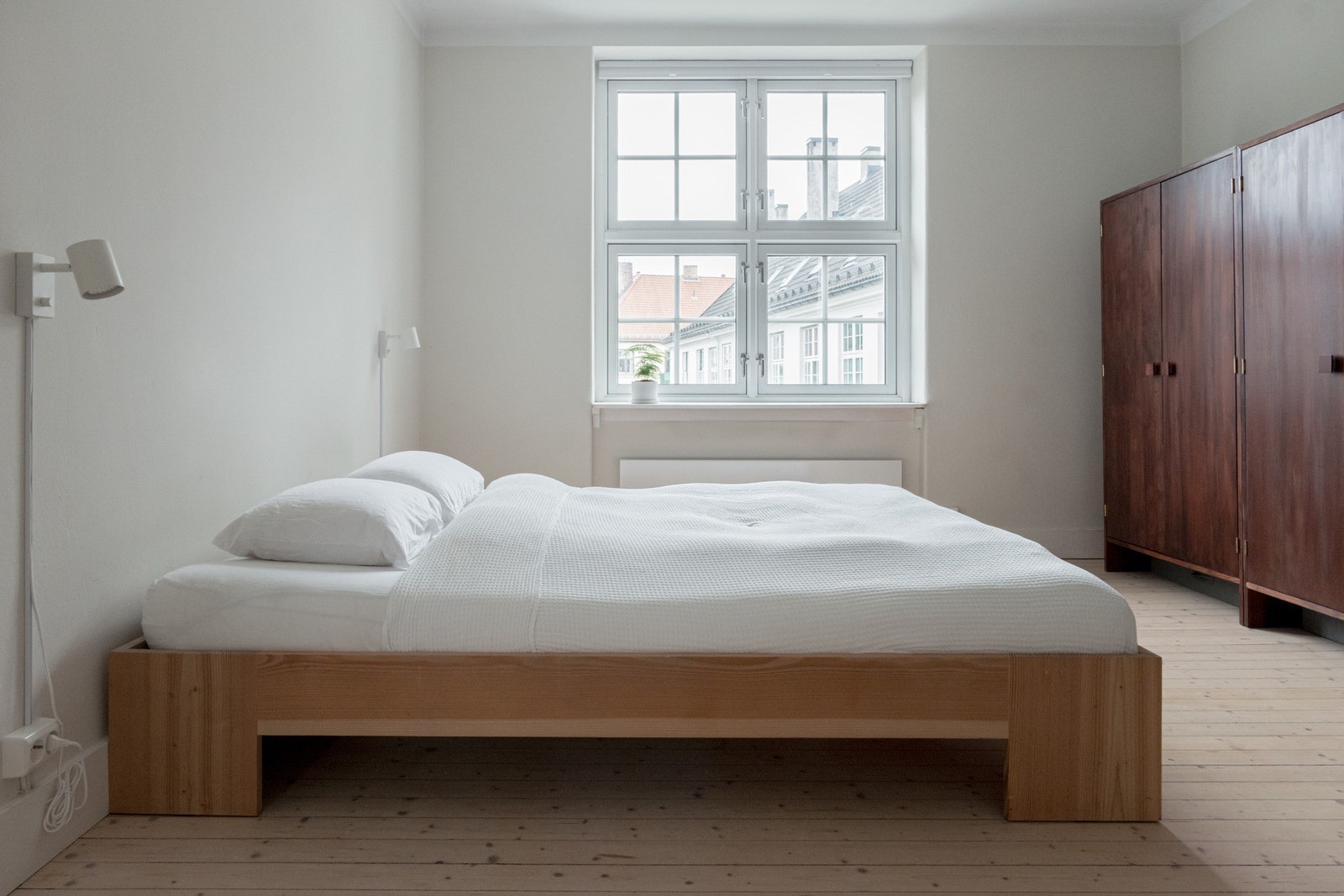 Soverommet vender mot øst og holder seg svalt om sommeren. Galleribilde