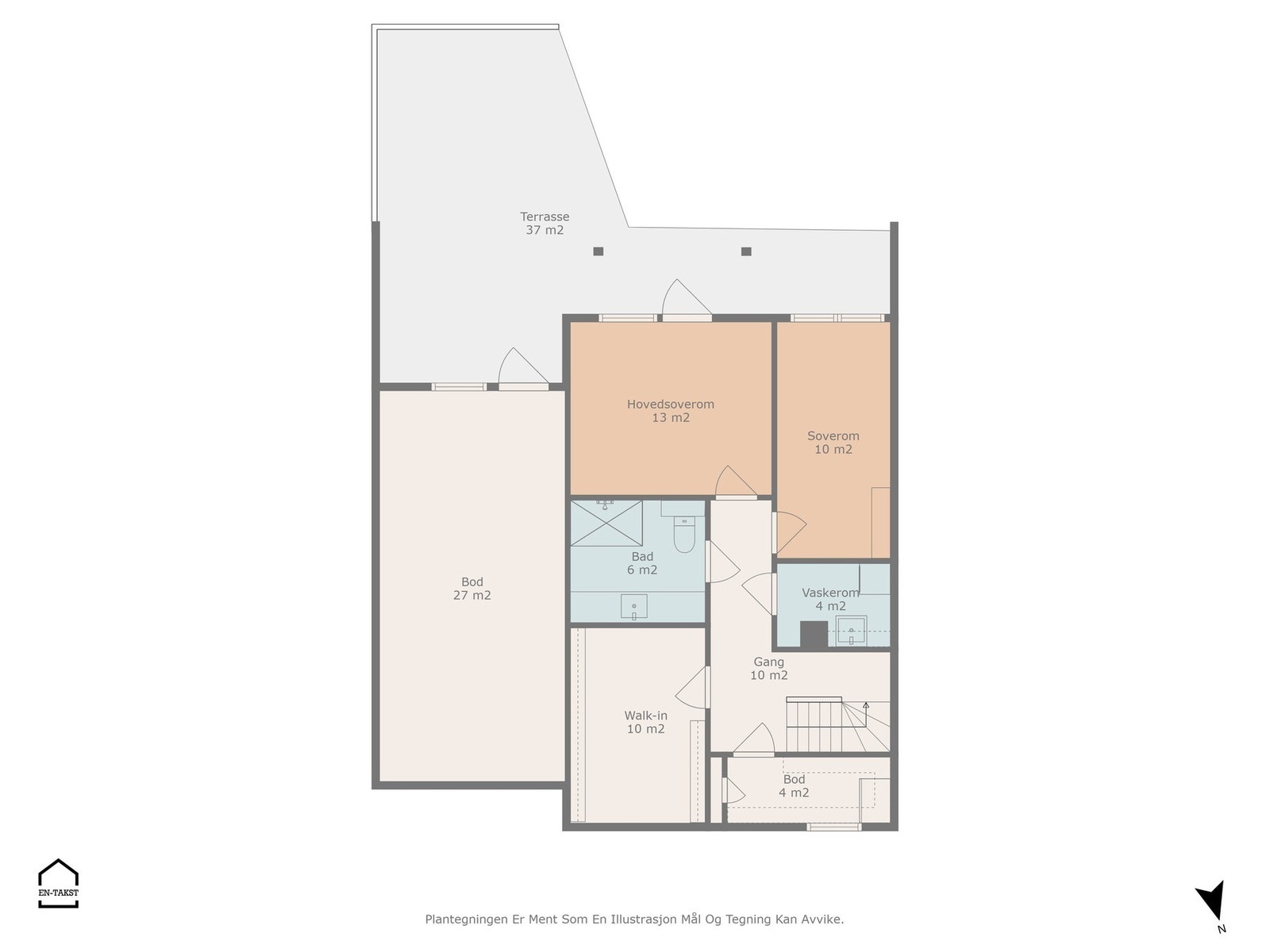 Planskisse underetasje. Galleribilde