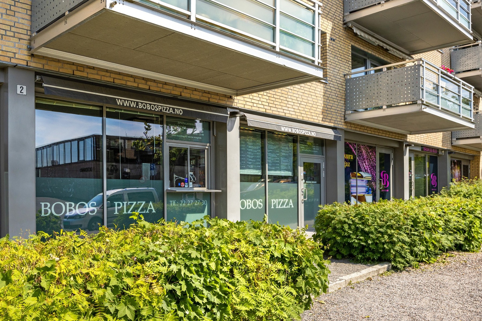 Ved Bøler senter finner du den lokale perlen Bobos pizza. Galleribilde