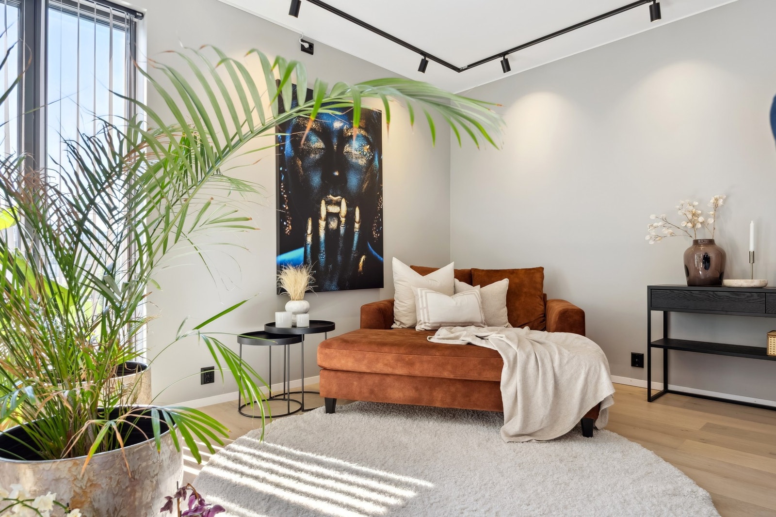 Felleskostnadene er lave og inkluderer blant annet kabel-TV og bredbånd. Galleribilde