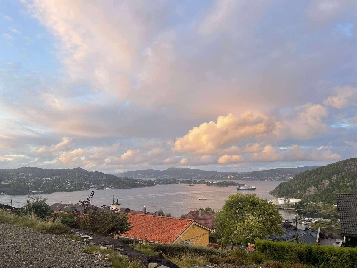 Alltid båttrafikk på byfjorden Galleribilde
