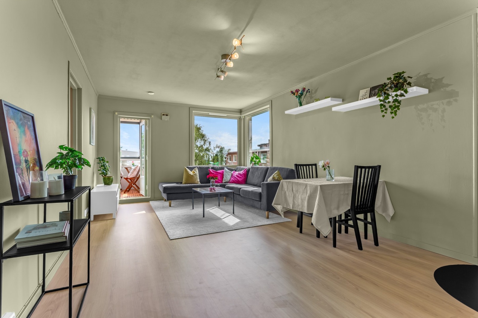 Internett via Global Connect med hastighet på inntil 1000/1000 Mbps er inkludert i felleskostnadene Galleribilde