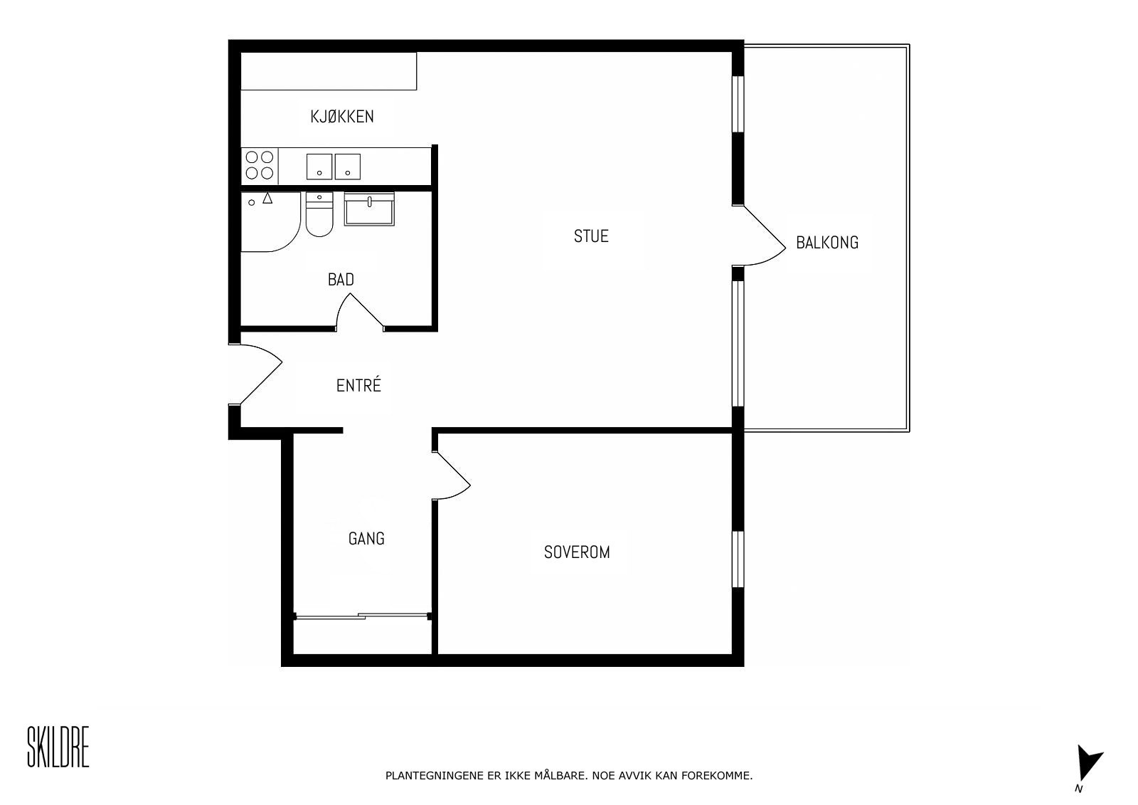 Plantegning. Galleribilde