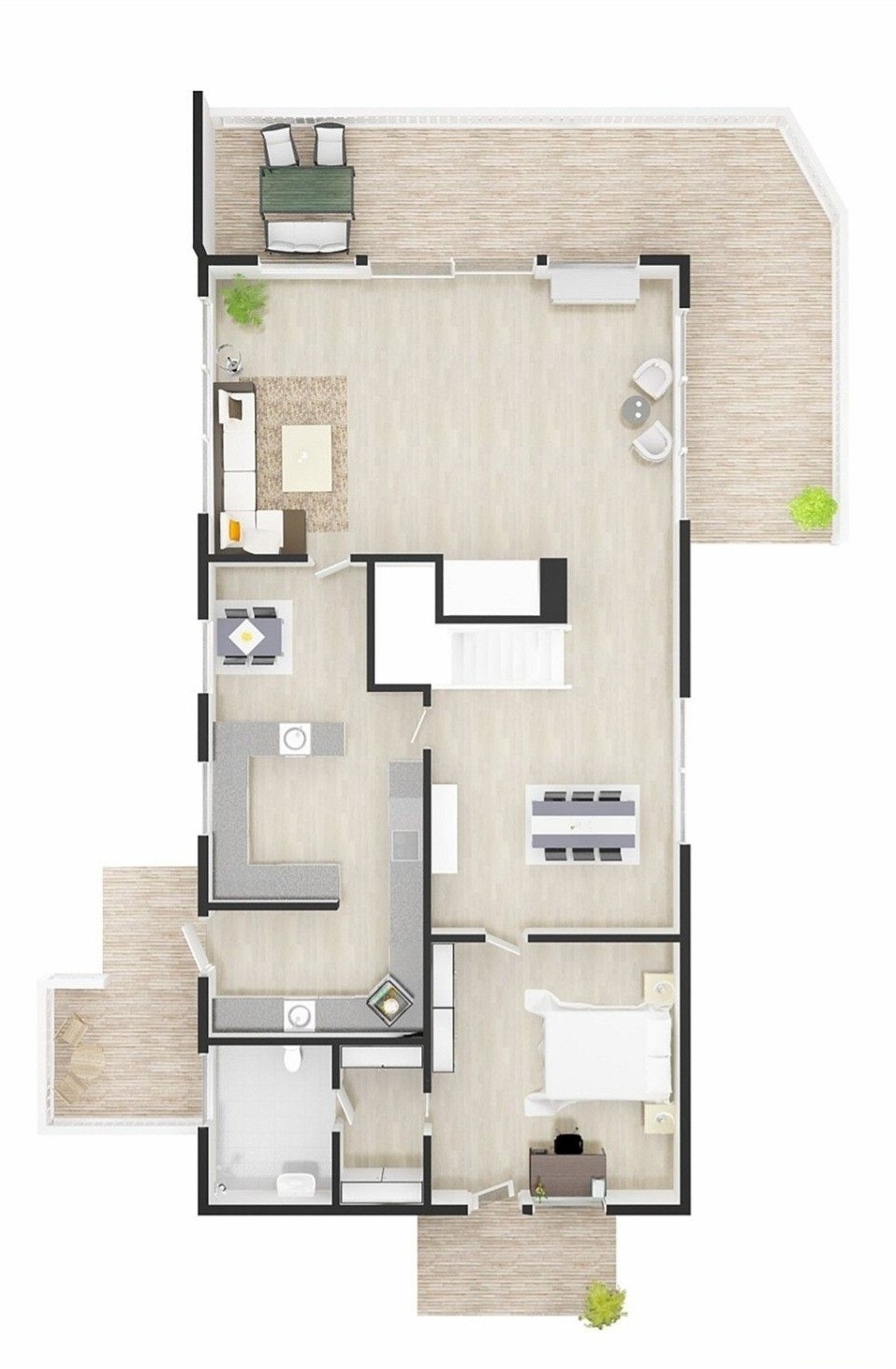 Plantegning 2. etasje. Galleribilde