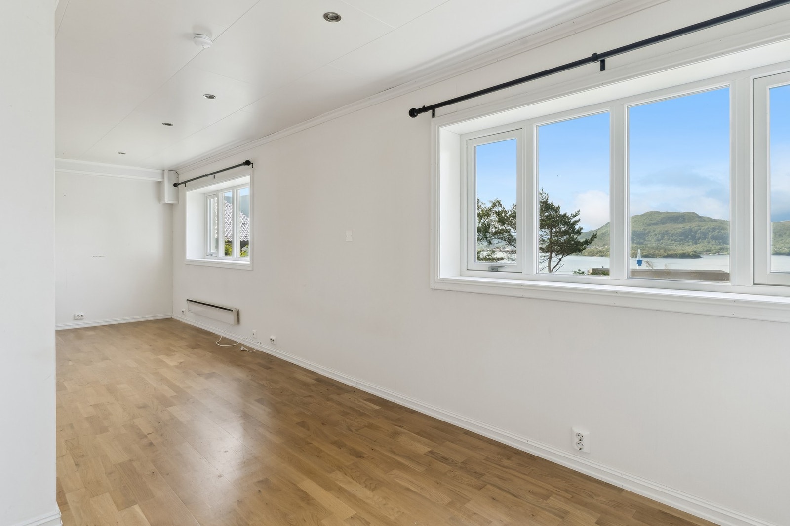 Du har også fin utsikt fra underetasjen. Galleribilde