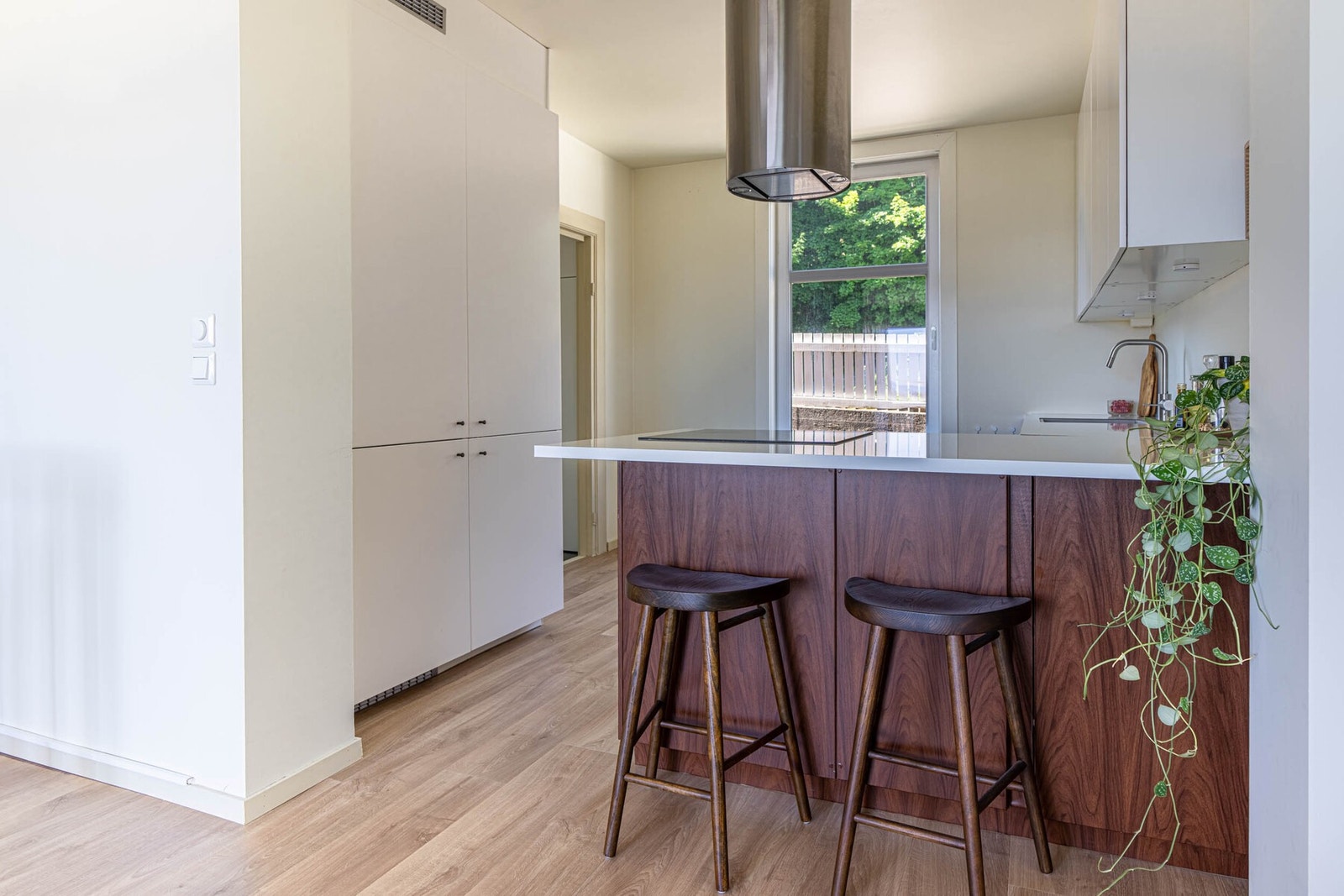 Her finner man også plass til en spiseseksjon for raske måltider i hverdagen. Galleribilde