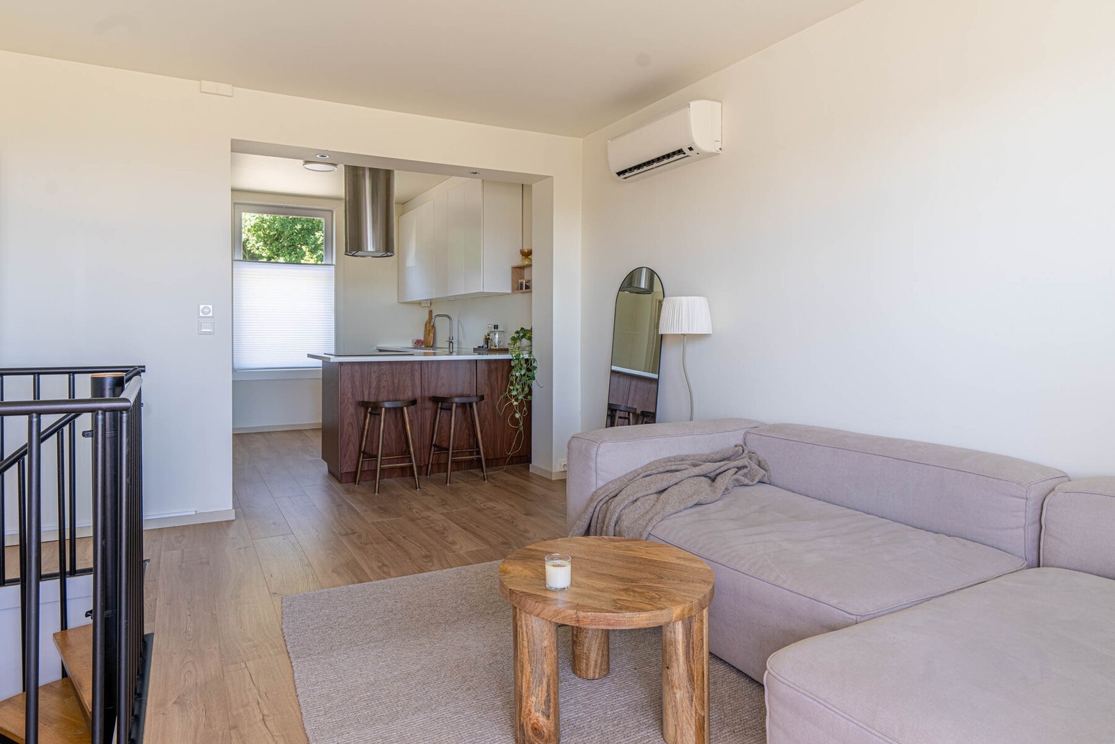 Varmepumpen gir en behagelig og jevn temperatur gjennom hele året og er et energisparende oppvarmingsalternativ. Galleribilde