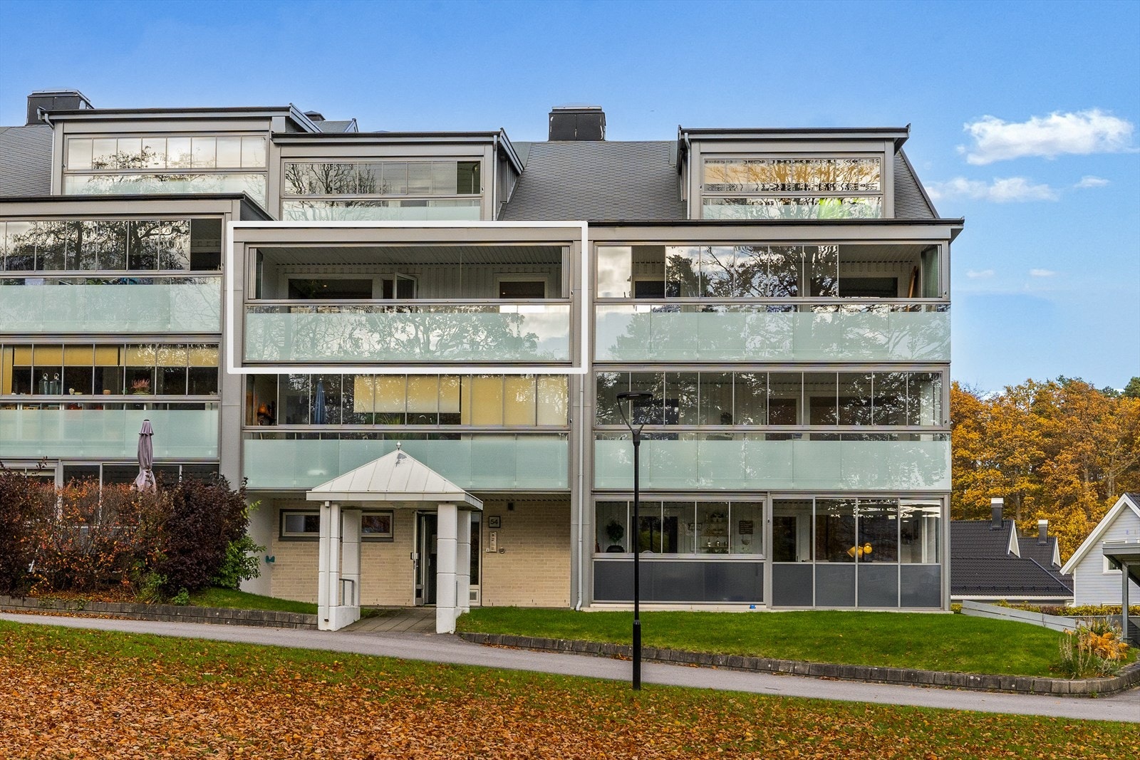 Inngangspartiet til leiligheten. Galleribilde