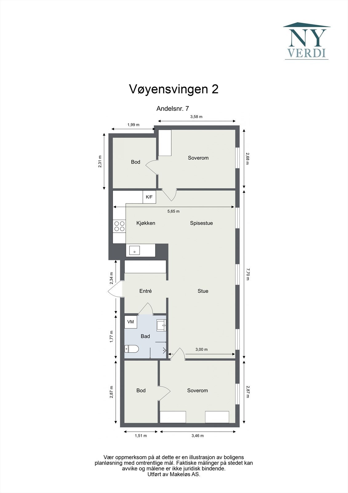 Plantegning. Galleribilde