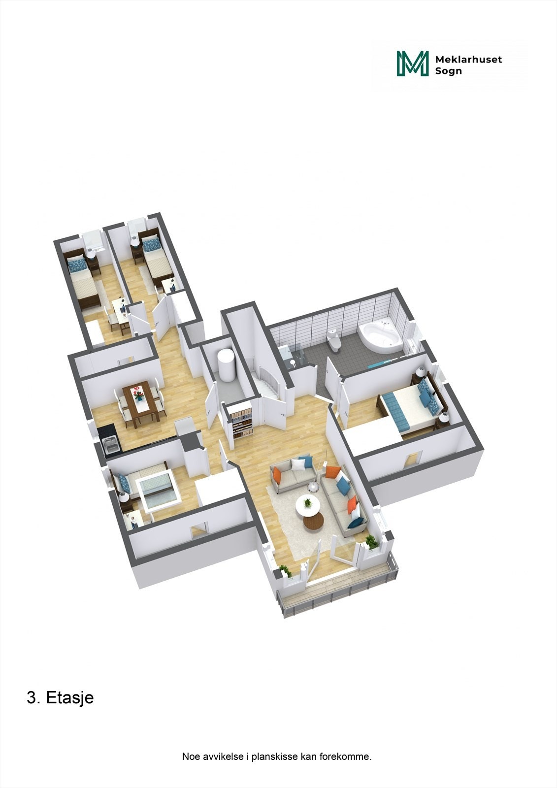 Planteikning 3D Galleribilde
