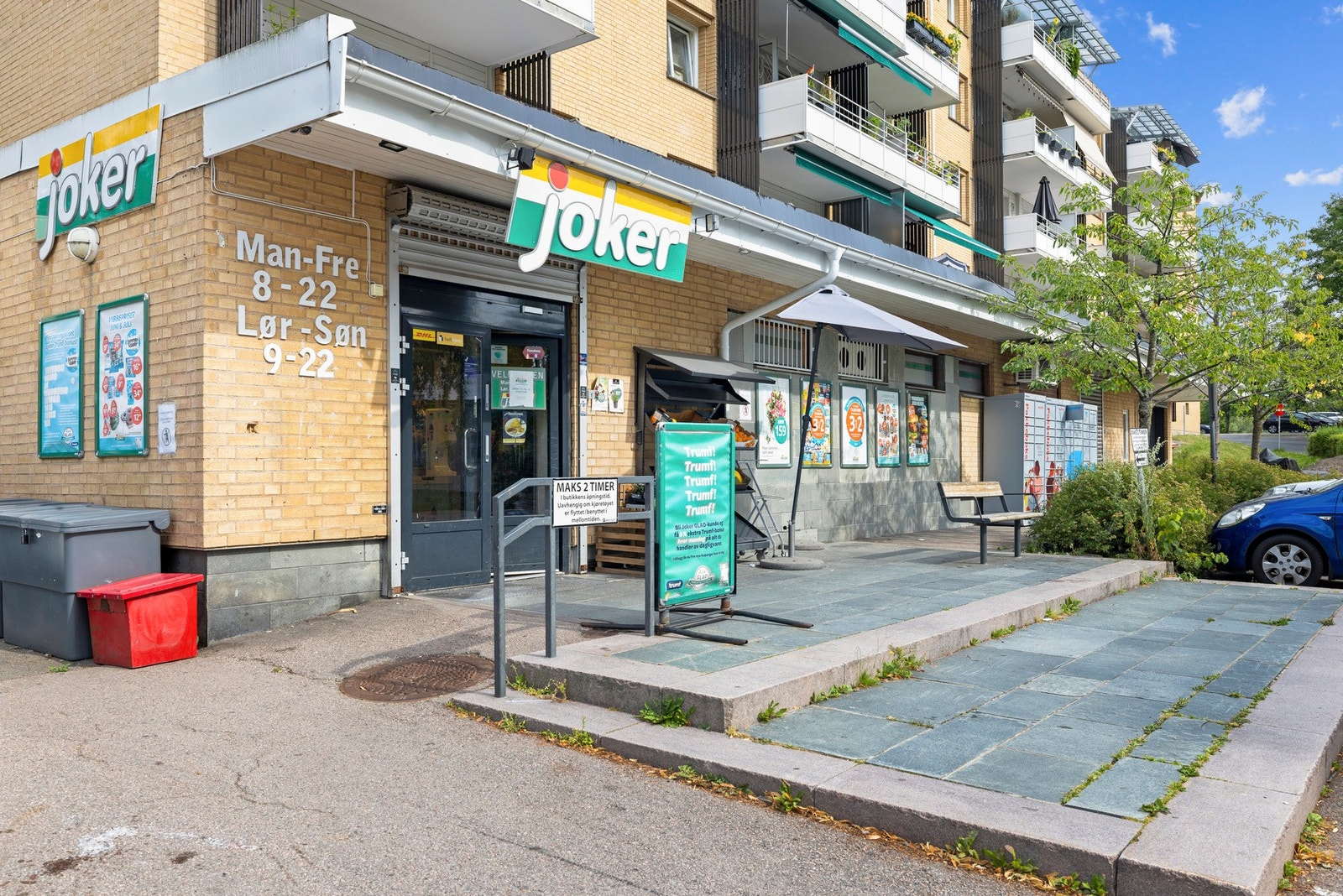 Søndagsåpne Joker gir deg mulighet til rask handel selv på søndager. Galleribilde