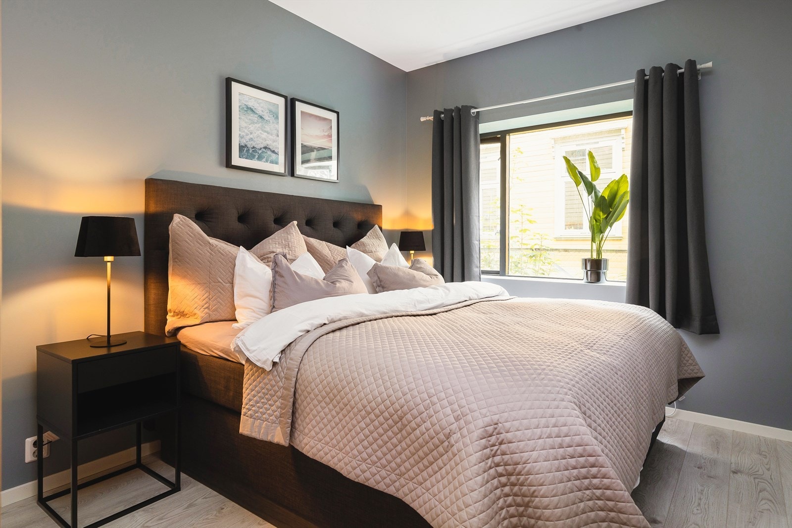 Soverommene ligger innerst i boligen og vender mot stille og rolig omgivelser. Galleribilde