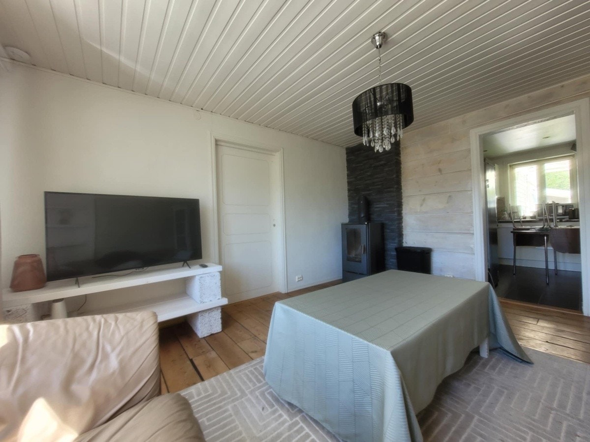 Stua med peisovn Galleribilde