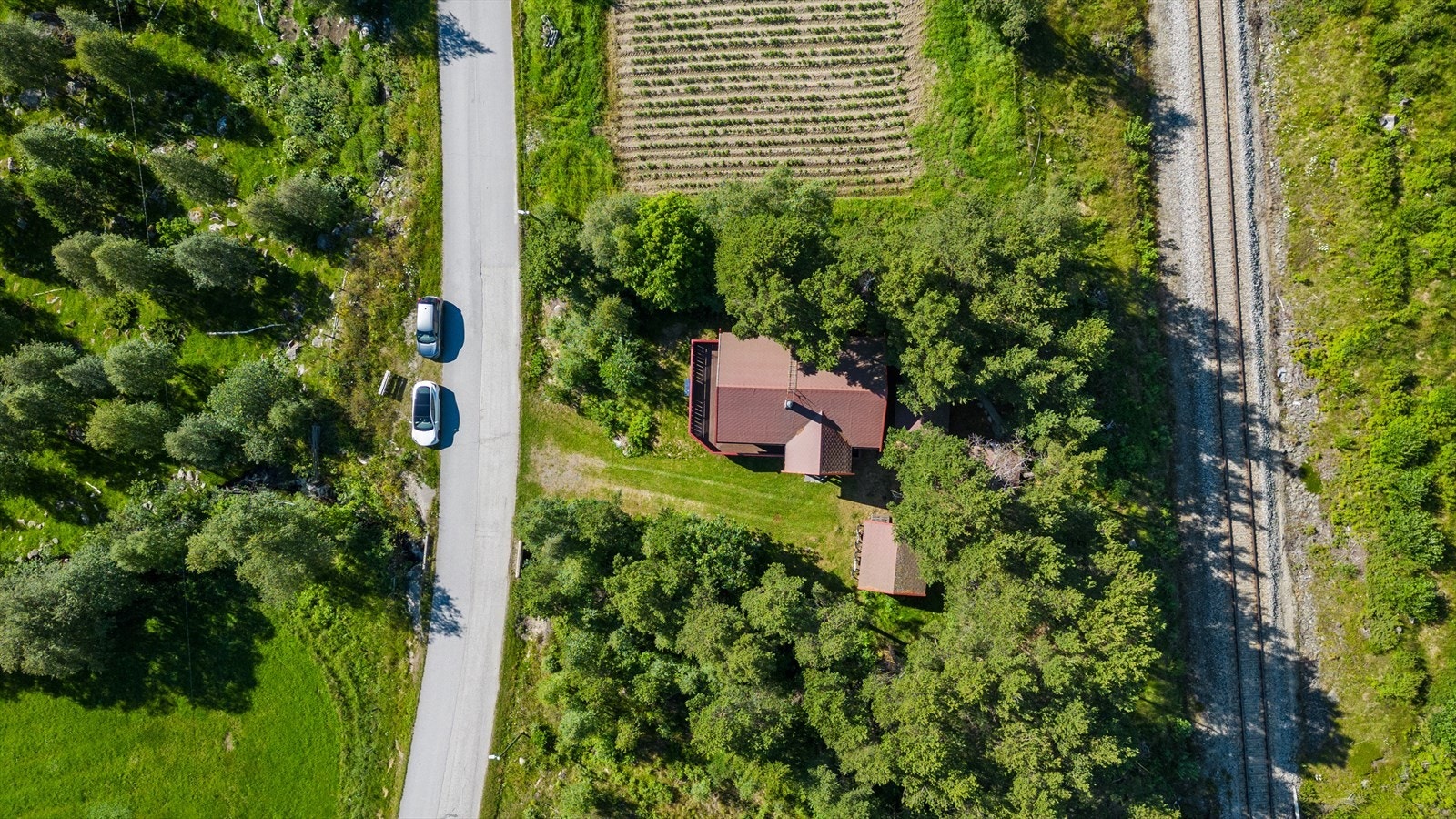 Dronefoto Galleribilde