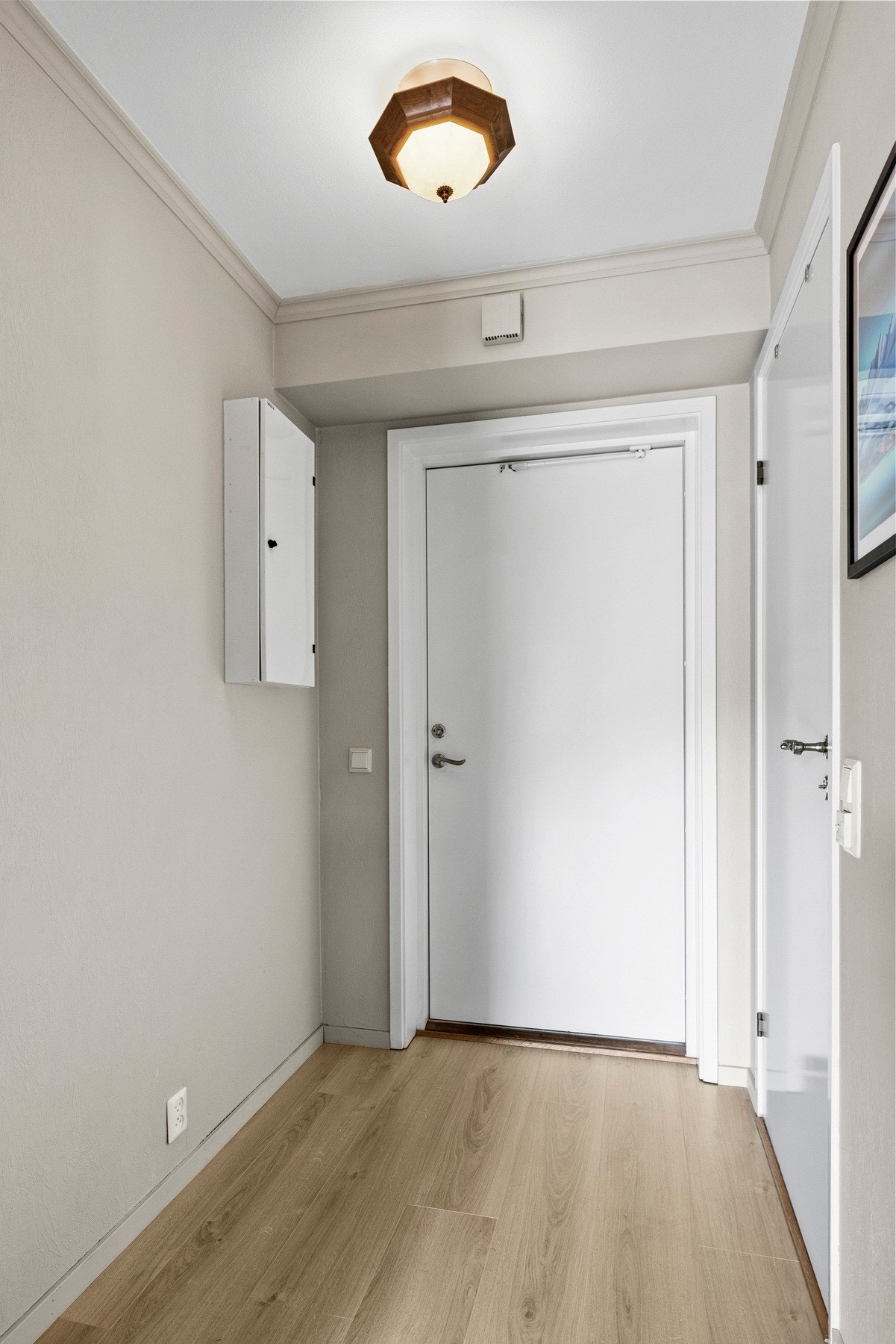 Hyggelig entré med god plass for avheng av yttertøy og sko. Galleribilde