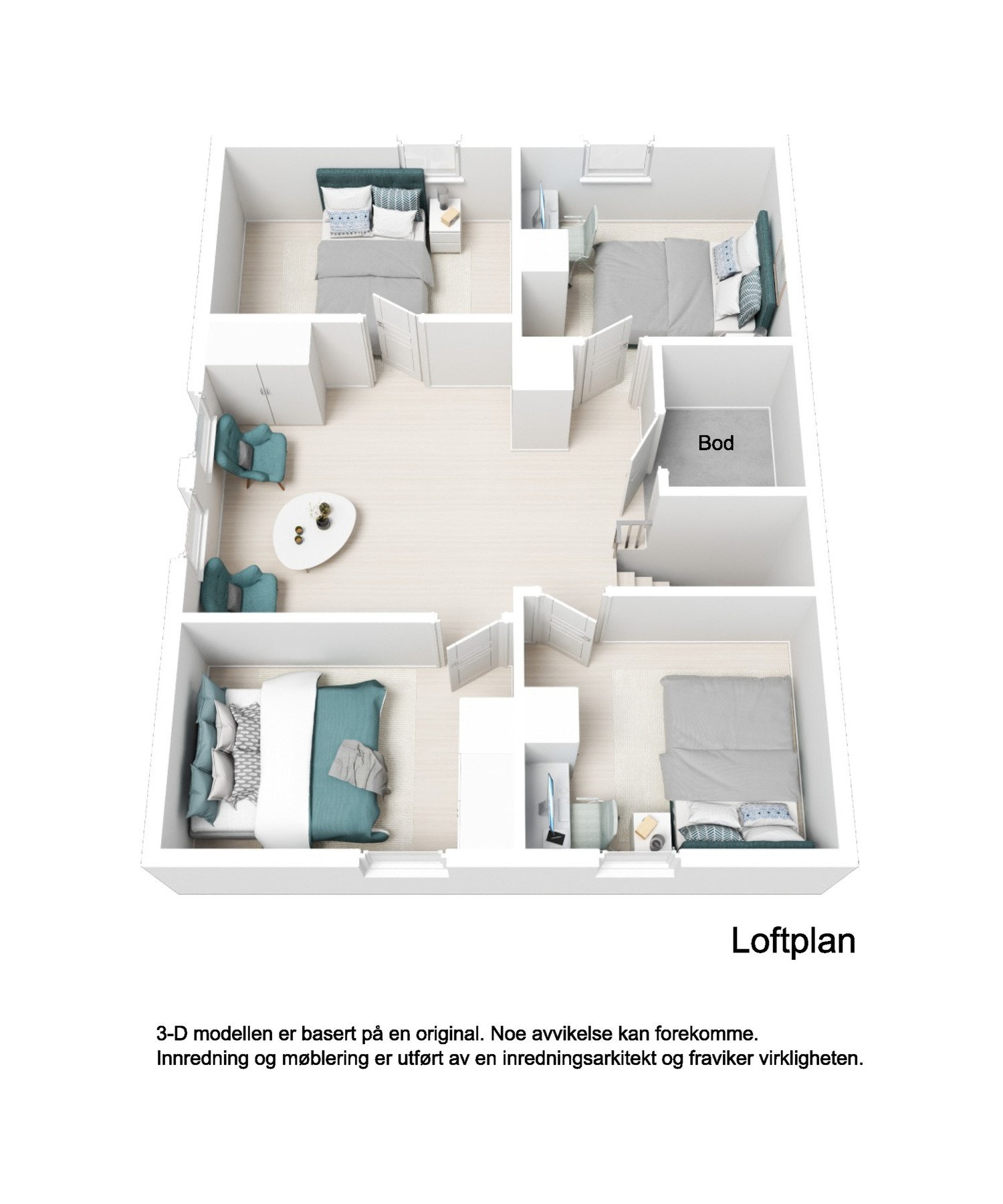 Loftetasje Galleribilde