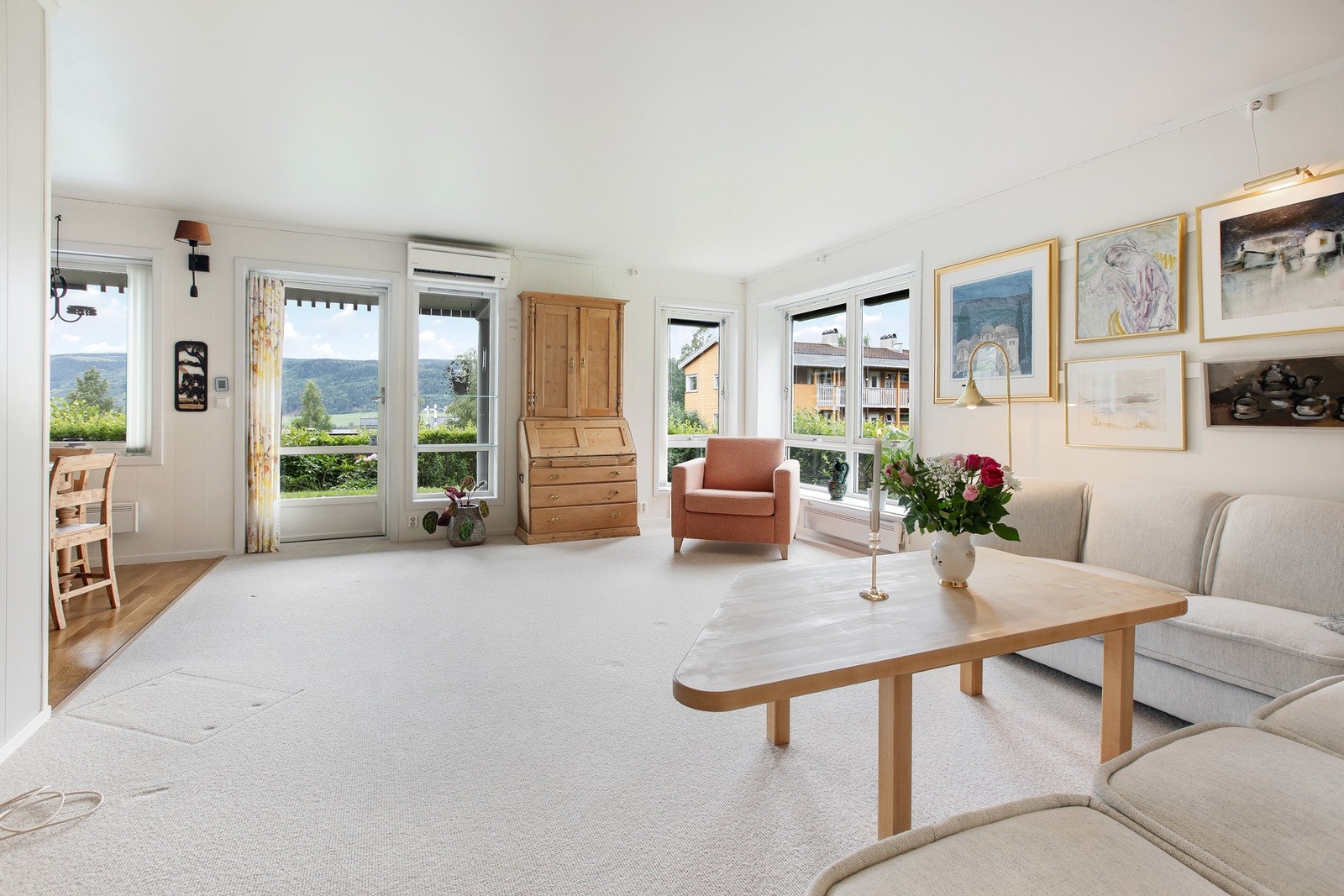 Dette er en endeleilighet på bakkeplan Galleribilde