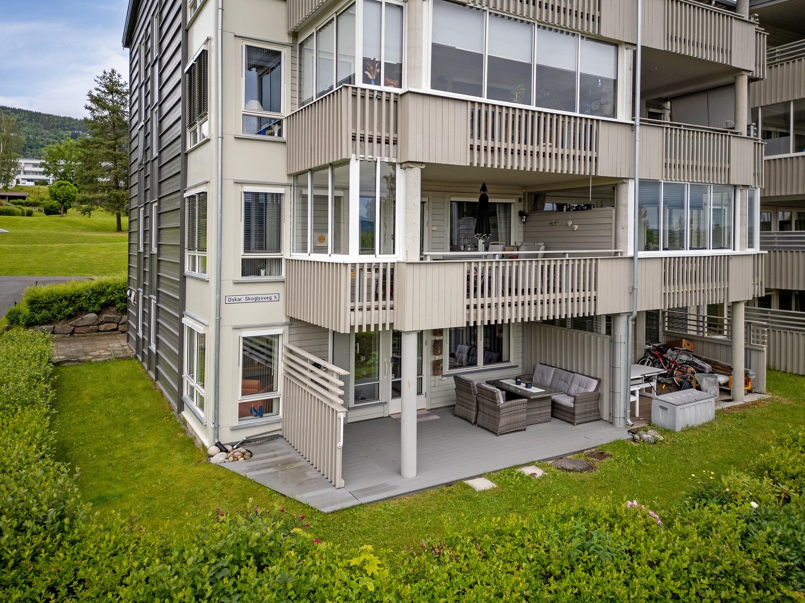 Dette er en lettstelt og innholdsrik leilighet med trappefri adkomst Galleribilde