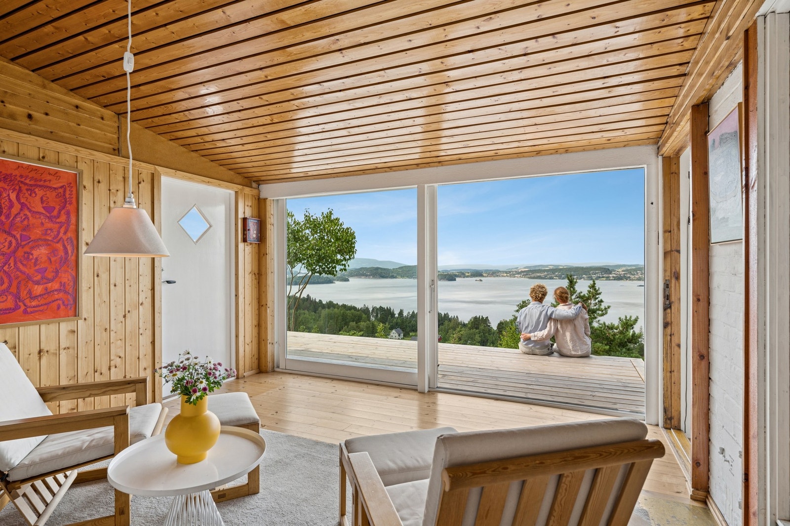 Gunn Margit Andreassen v/Privatmegleren Hønefoss har gleden av å presentere Abrahamrudveien 97! Galleribilde