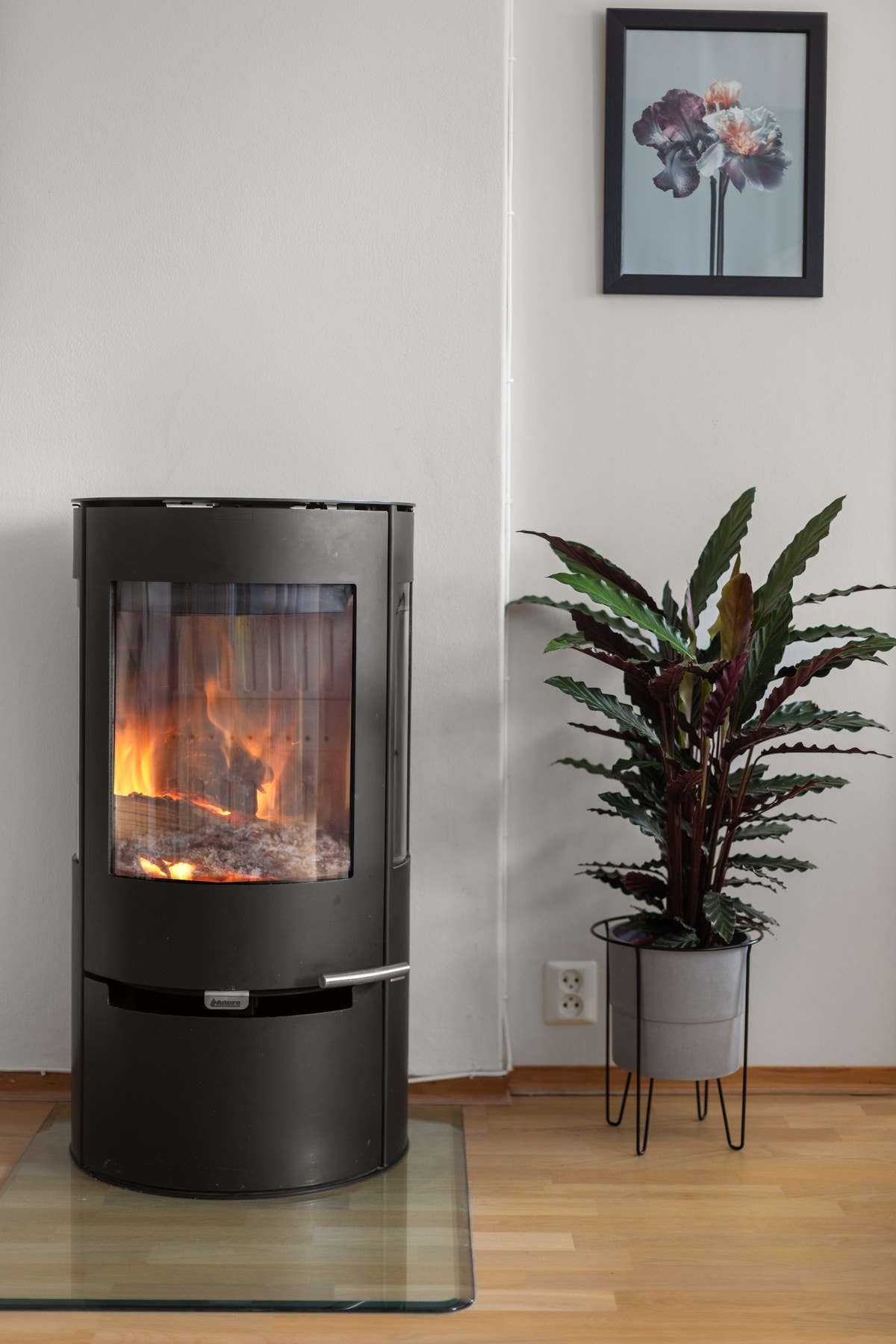 Peisen sørger for god varme og lun stemning på kalde vinterdager. Galleribilde