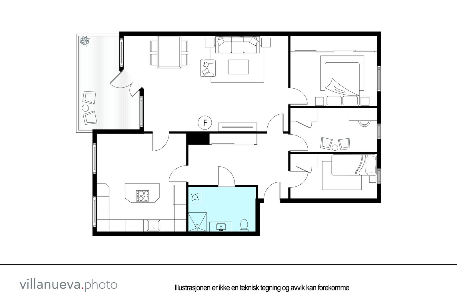 Plantegning. Ikke målbar. Galleribilde