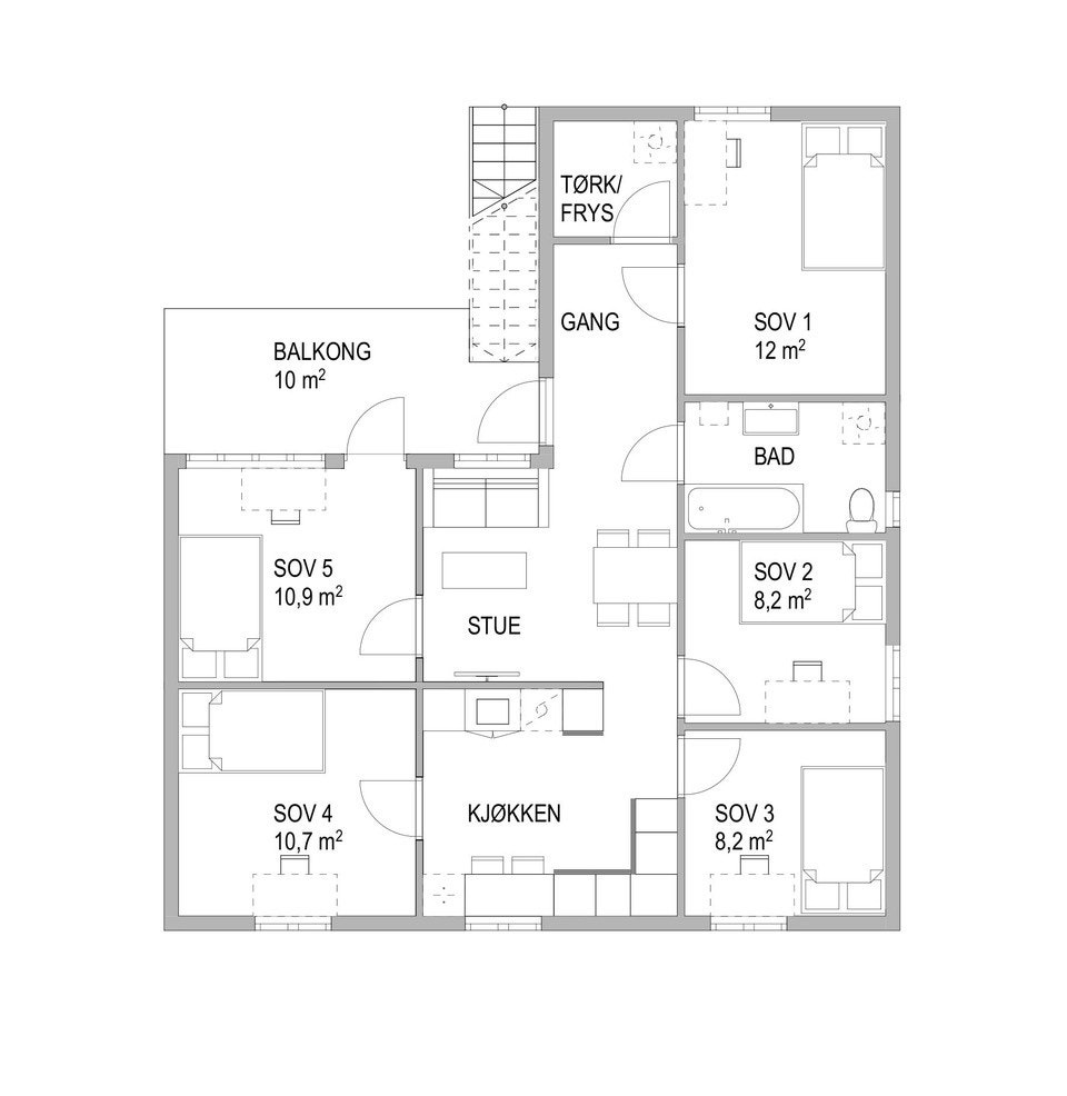 PLANLØSNING Galleribilde