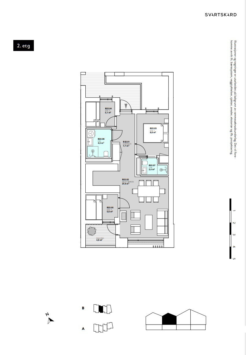 Planløsning B22 Galleribilde