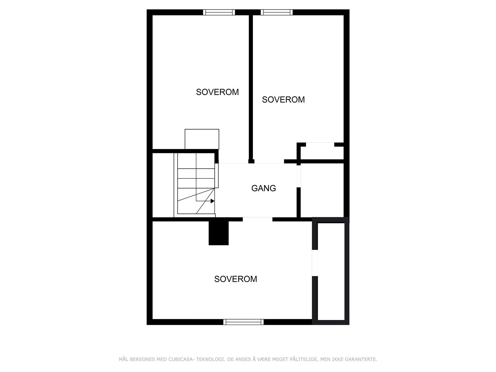 Plantegning 2.etasje Galleribilde