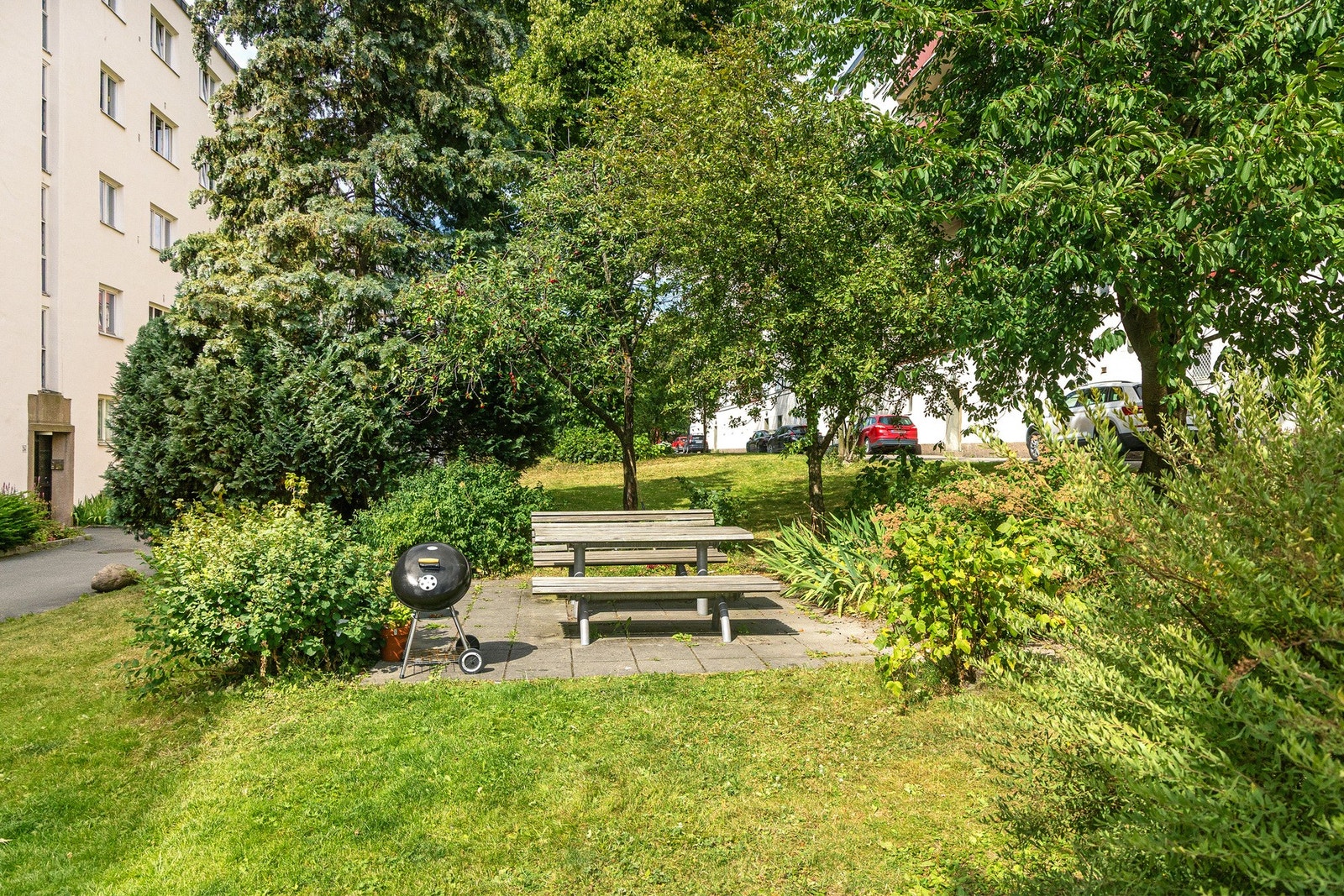 Fellesarealet er til stor glede for beboerne. Galleribilde