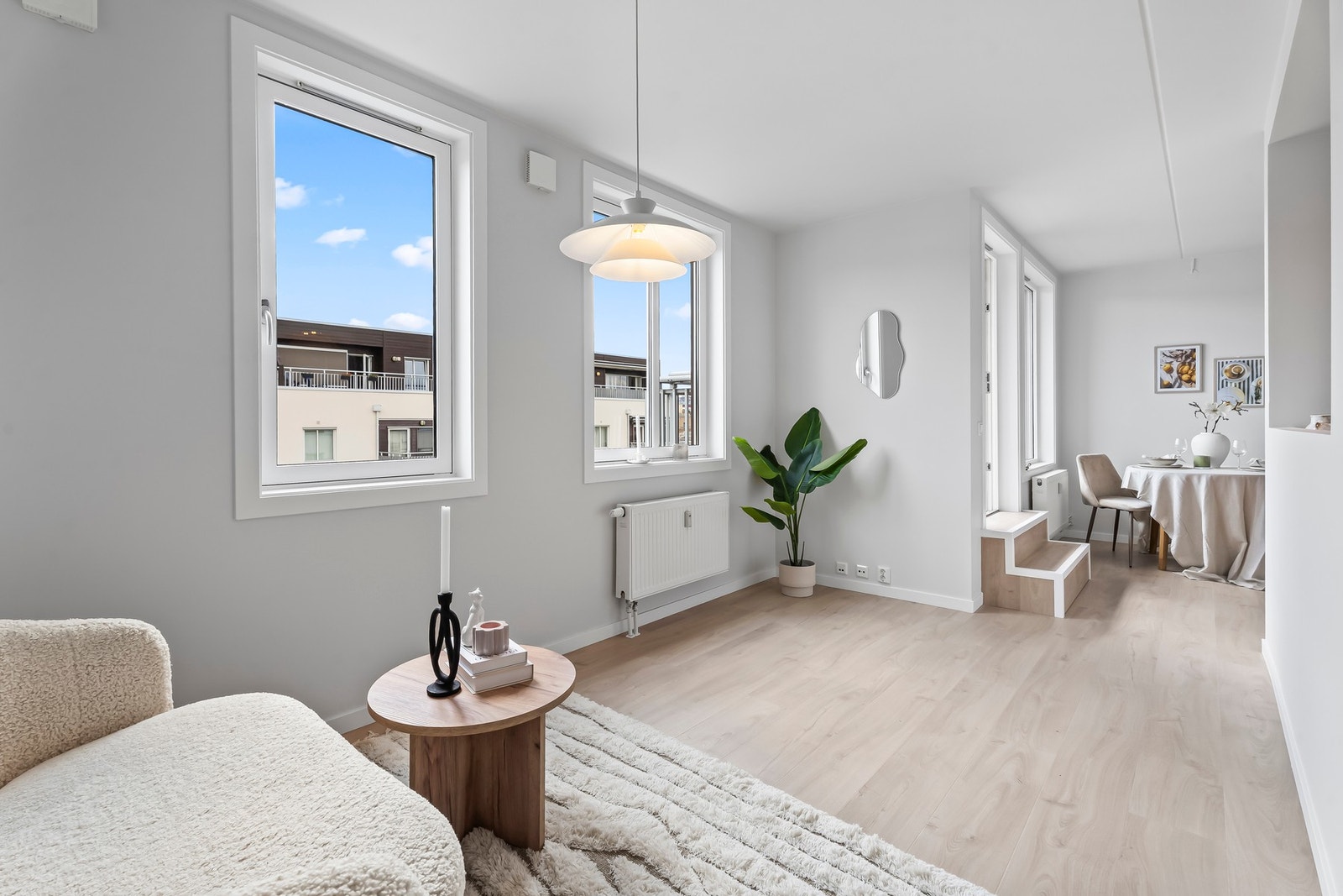 Det er IN-ordning i borettslaget, og ved innfrielse av fellesgjelden vil felleskostnadene reduseres til ca. kr. 4206 pr. mnd. Galleribilde