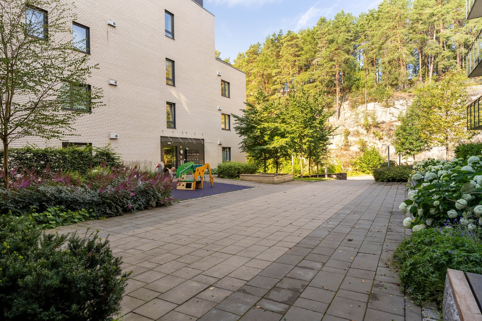 Fellesområdene er pent opparbeidet. Galleribilde