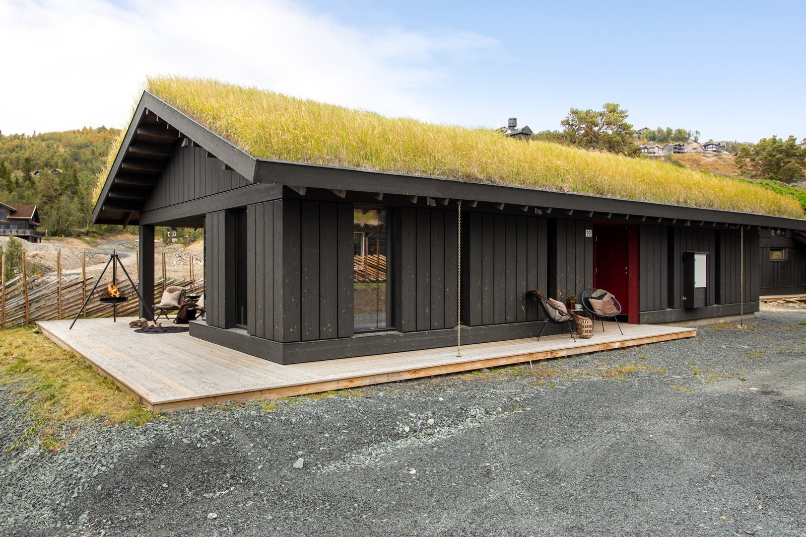 Lettstelt uteområde med videre potensiale Galleribilde