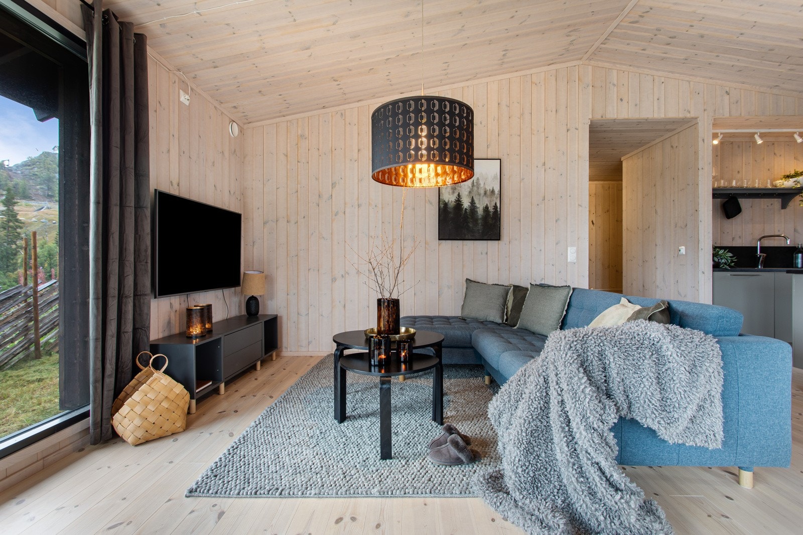 Lun og trivelig stue Galleribilde