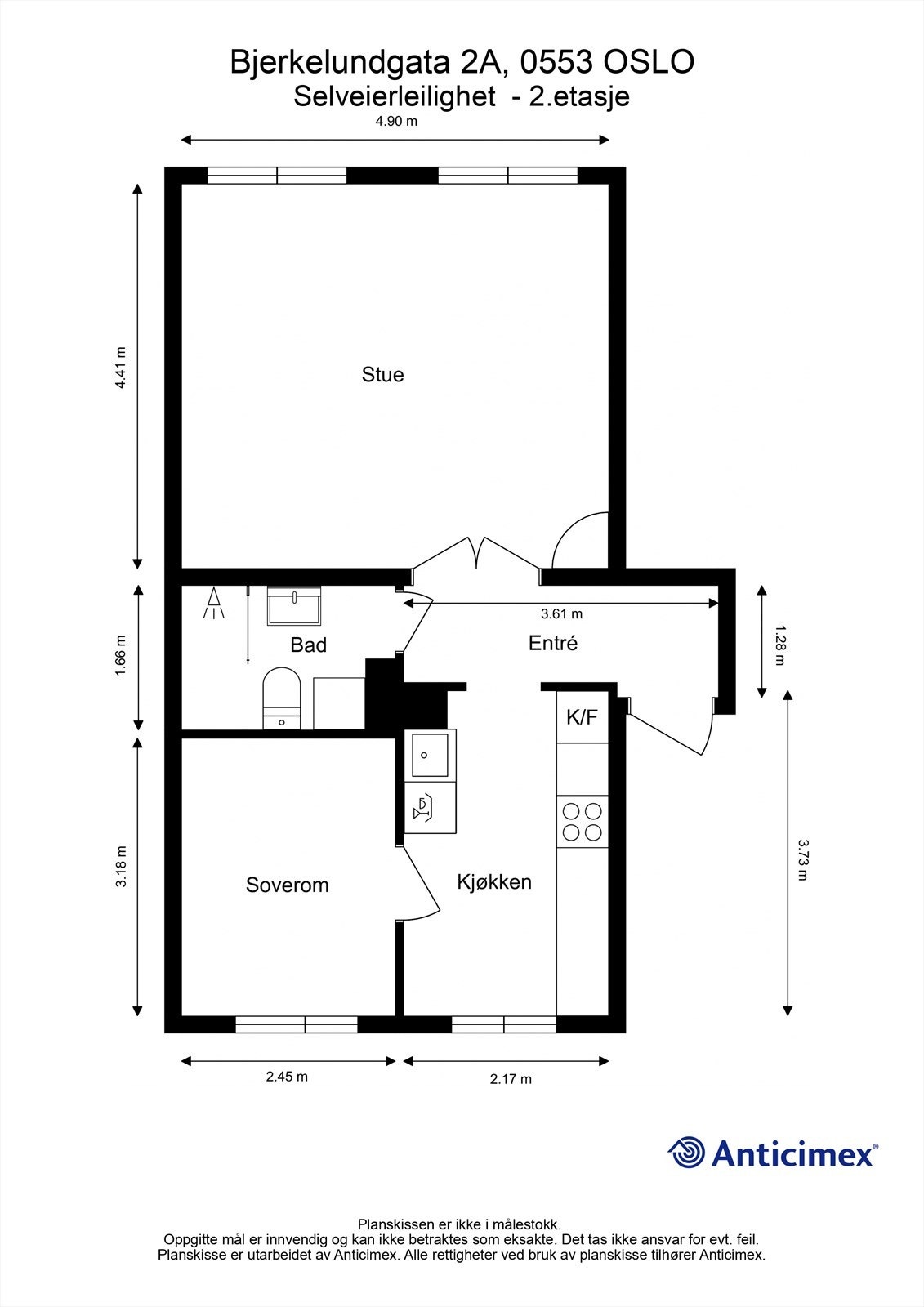 Plantegning Galleribilde