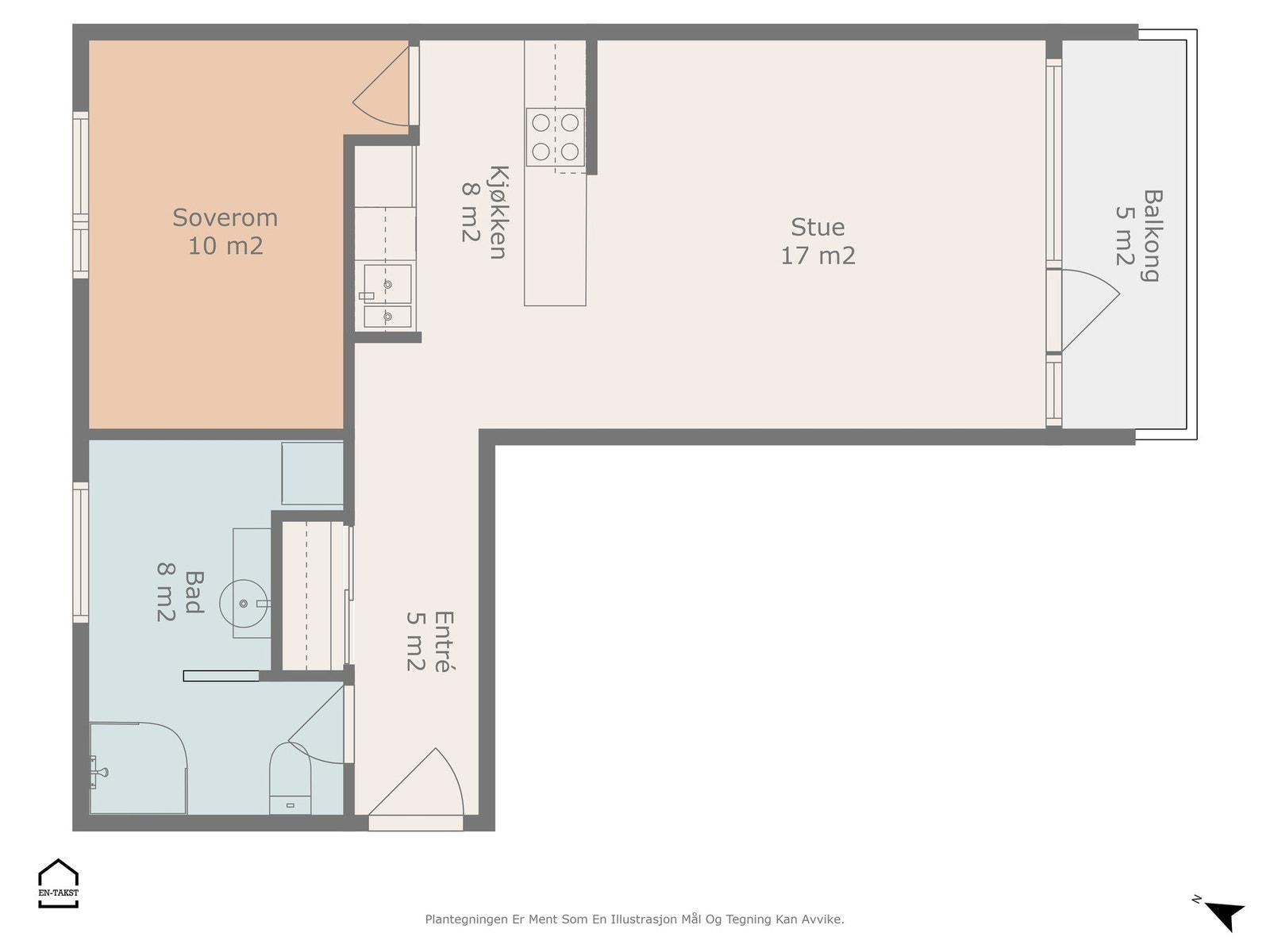 Plantegning. Galleribilde